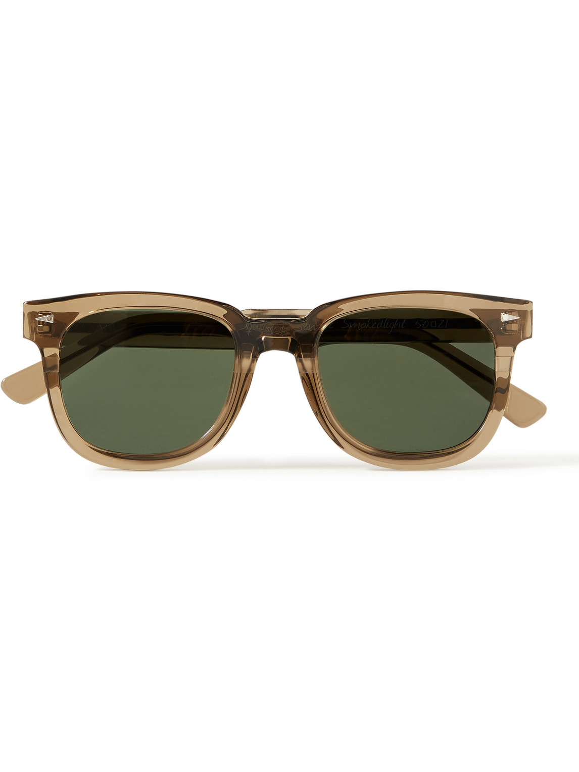 AHLEM SQUARE DU TEMPLE SQUARE-FRAME ACETATE SUNGLASSES