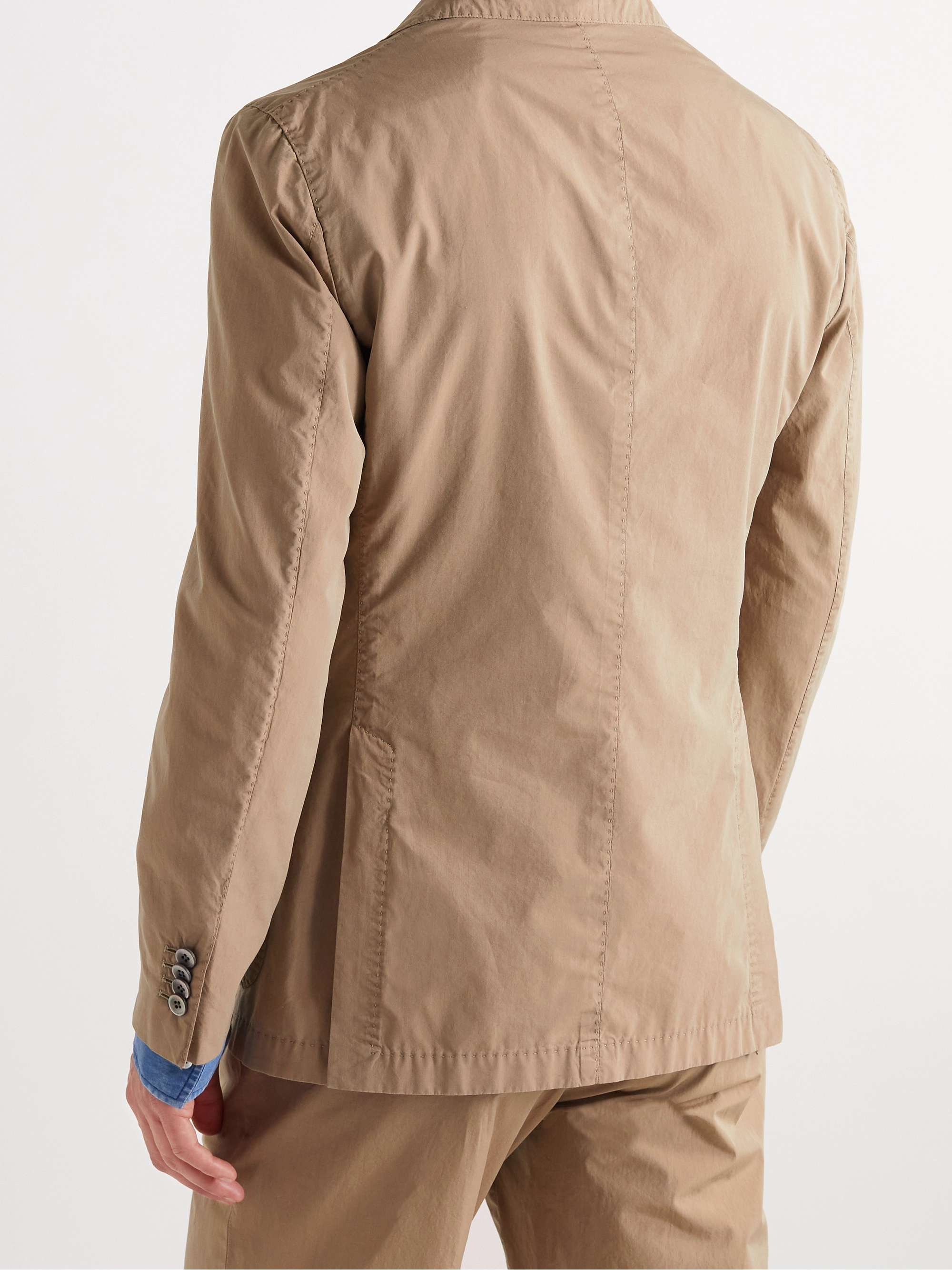 BOGLIOLI K-Jacket Slim-Fit Unstructured Stretch-Cotton Suit Jacket