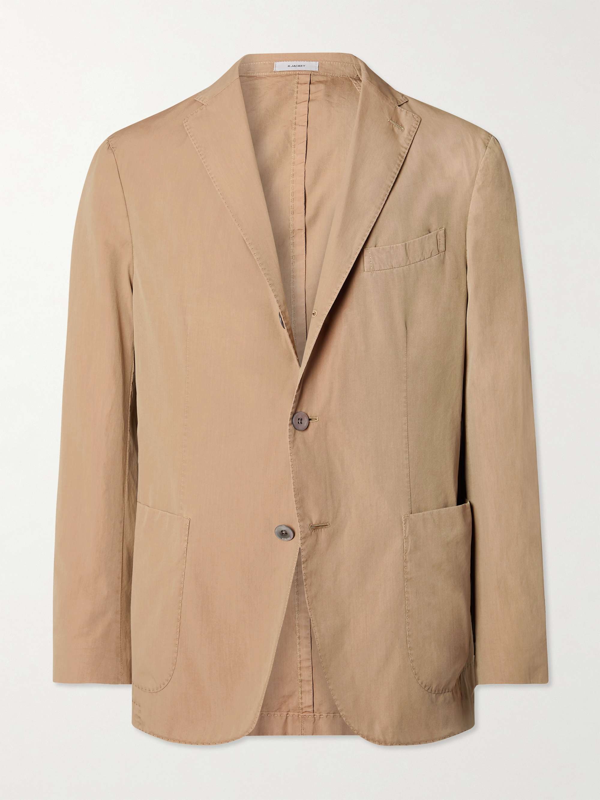 BOGLIOLI K-Jacket Slim-Fit Unstructured Stretch-Cotton Suit Jacket