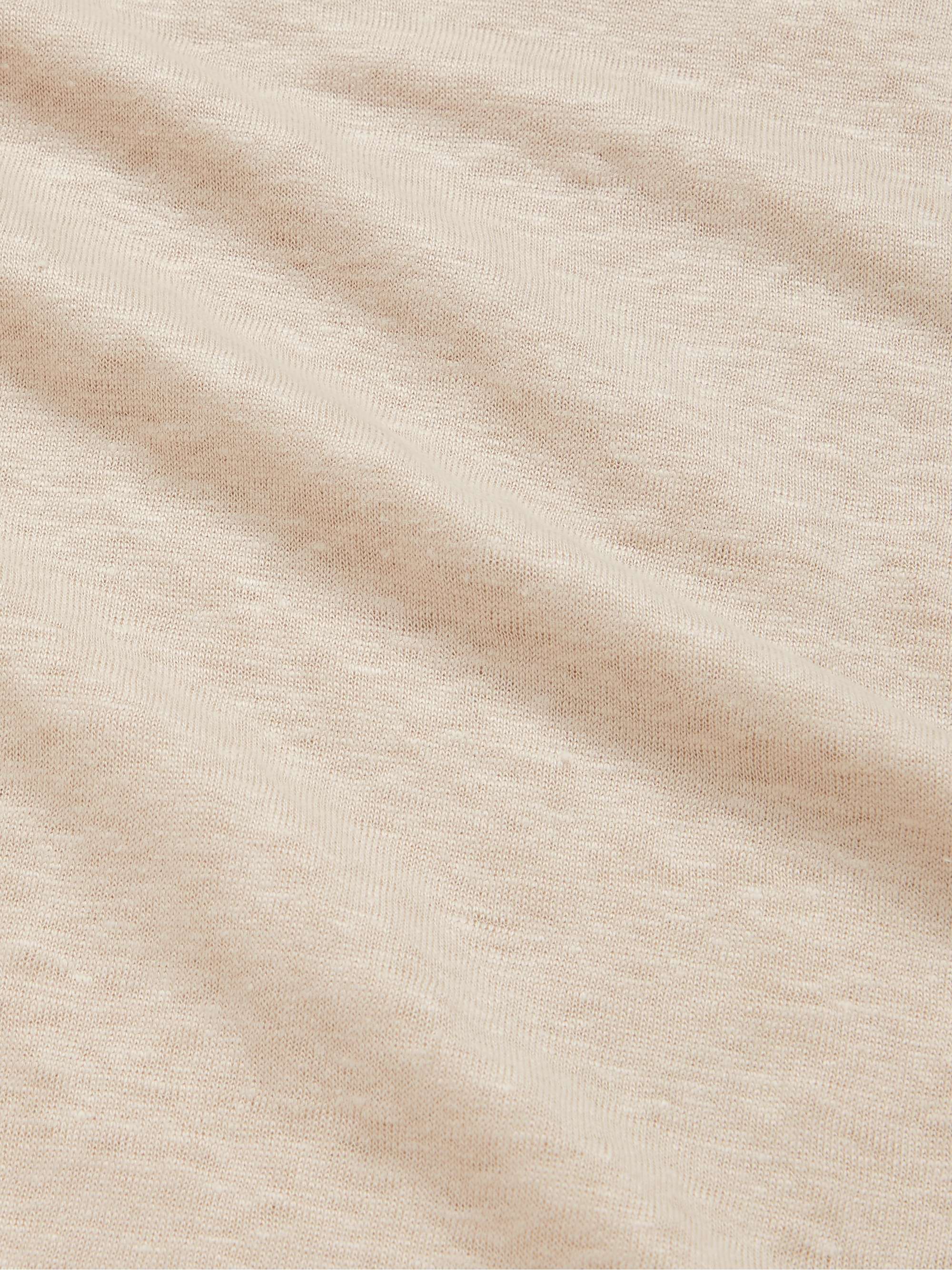 ZEGNA Linen Polo Shirt