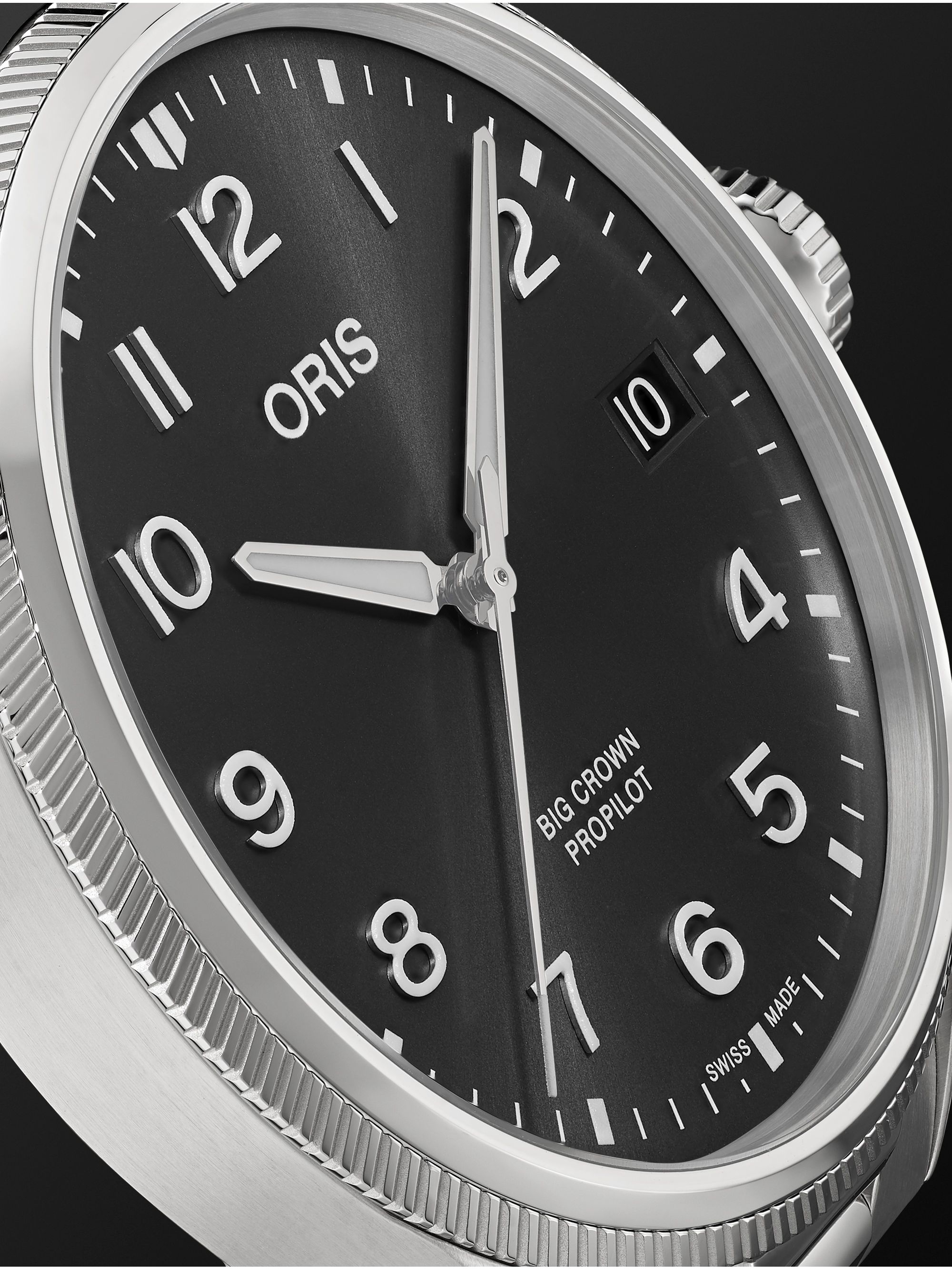 ORIS Big Crown ProPilot Big Date Automatic 41mm Stainless Steel Watch, Ref. No. 01 751 7761 4063-07 8 20 08P