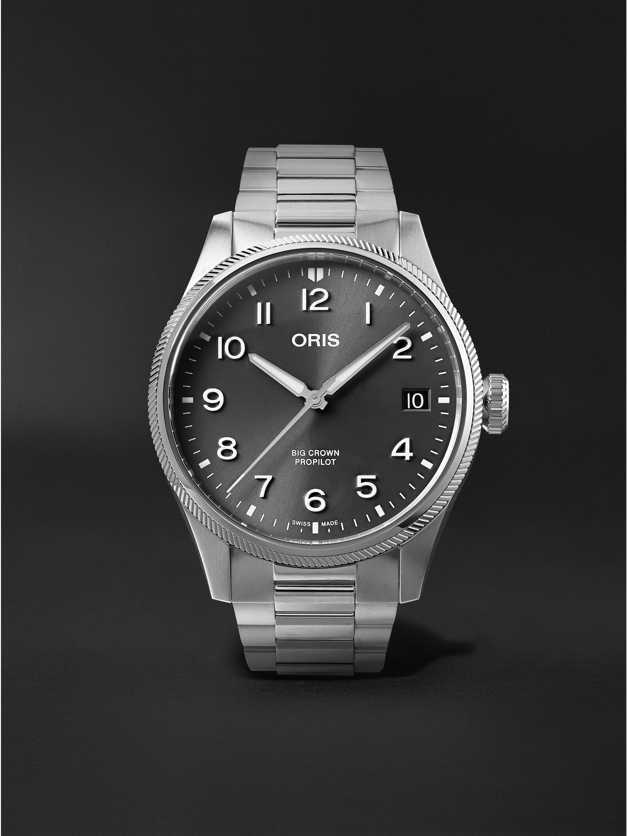 ORIS Big Crown ProPilot Big Date Automatic 41mm Stainless Steel Watch, Ref. No. 01 751 7761 4063-07 8 20 08P
