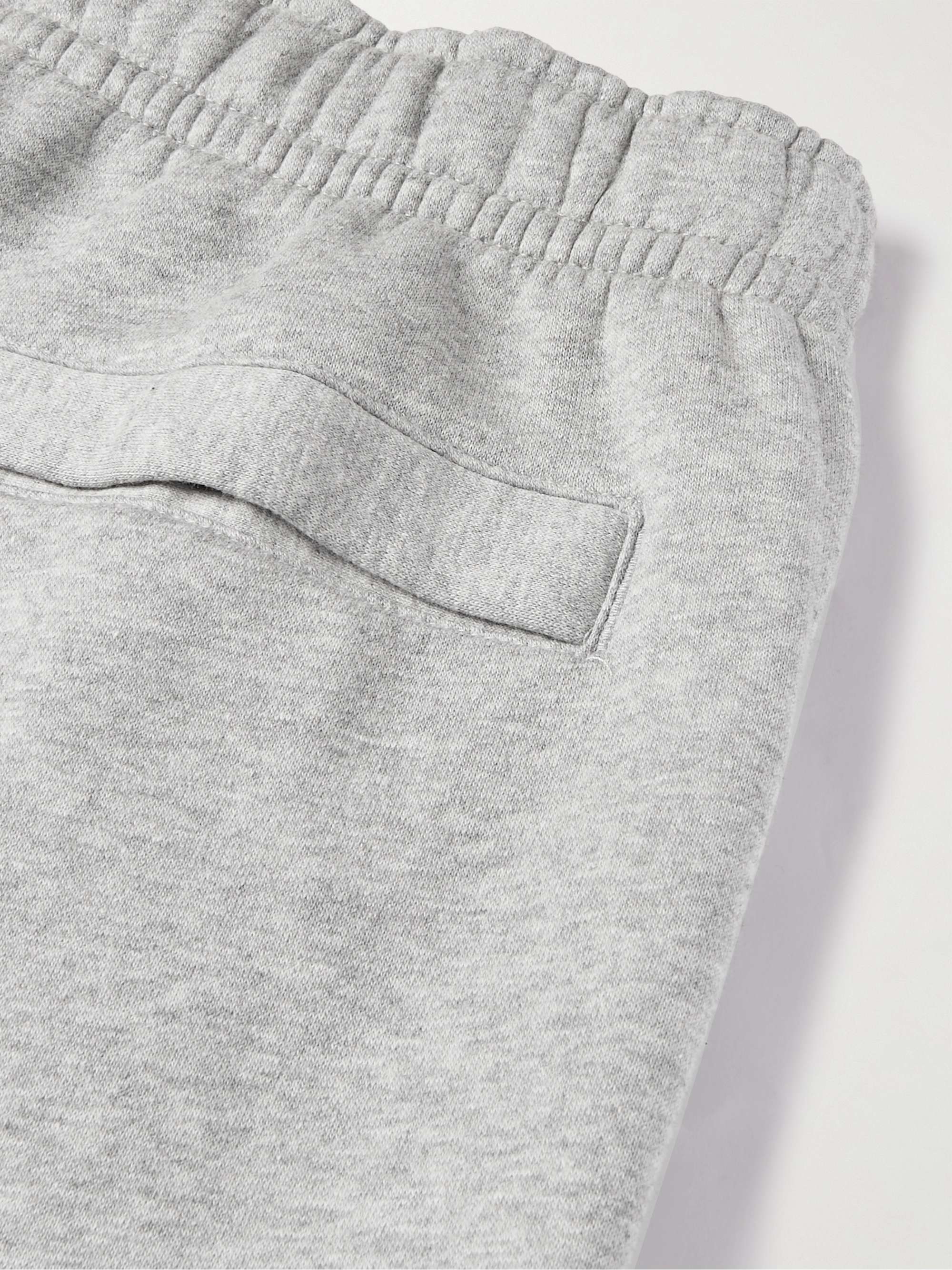 NIKE NSW Tapered Cotton-Blend Jersey Sweatpants