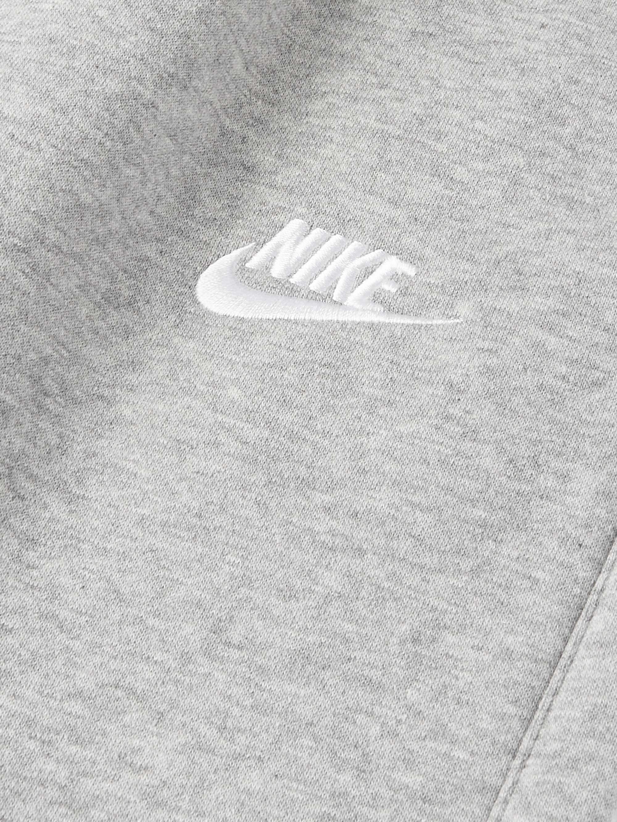 NIKE NSW Tapered Cotton-Blend Jersey Sweatpants