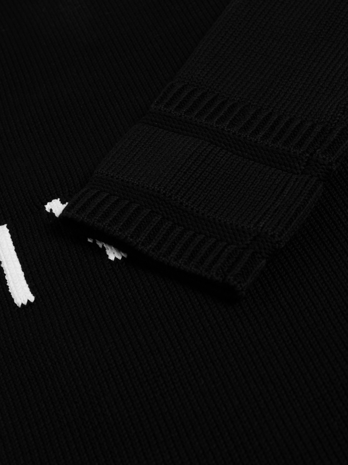 GIVENCHY 4G LOGO-INTARSIA COTTON SWEATER