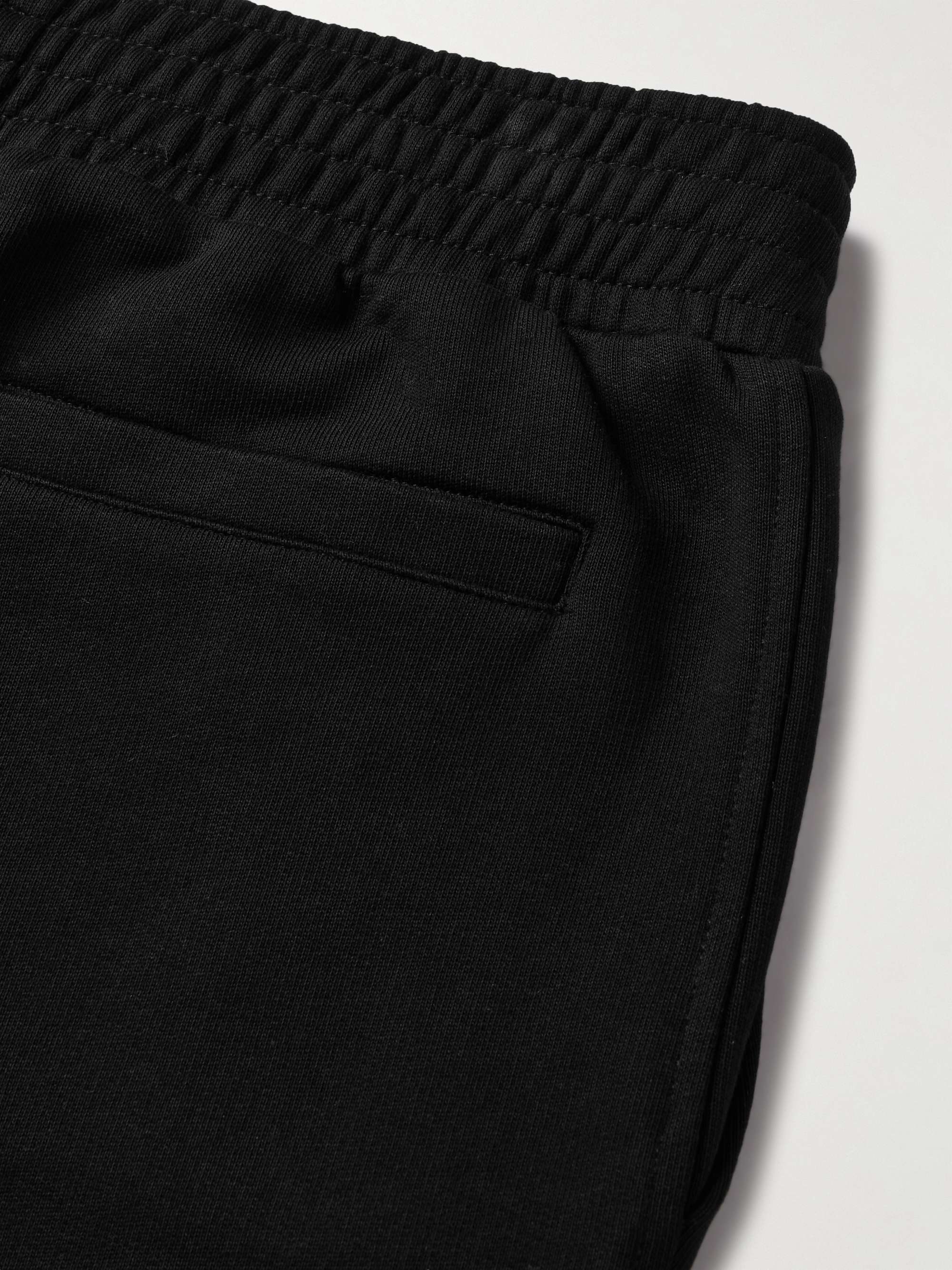 GIVENCHY Slim-Fit Logo-Embroidered Cotton-Jersey Sweatpants