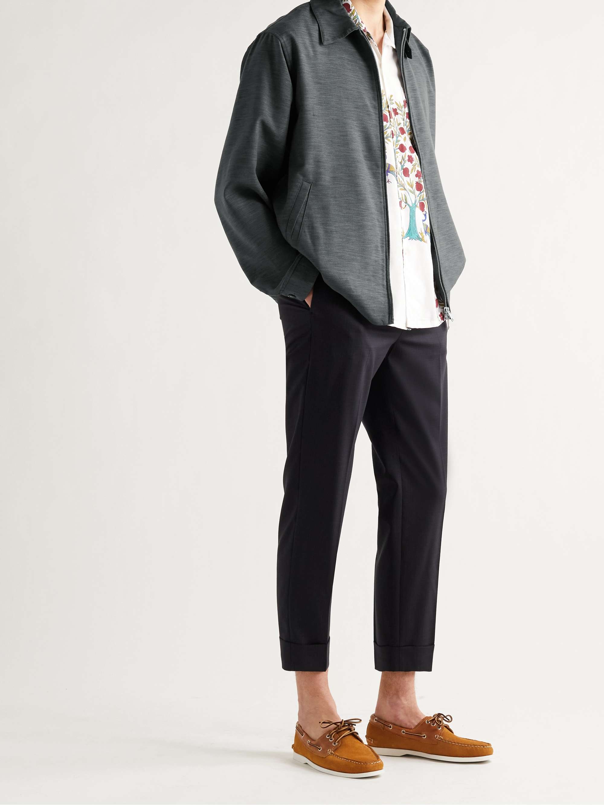 BEAMS PLUS Wool-Blend Blouson Jacket