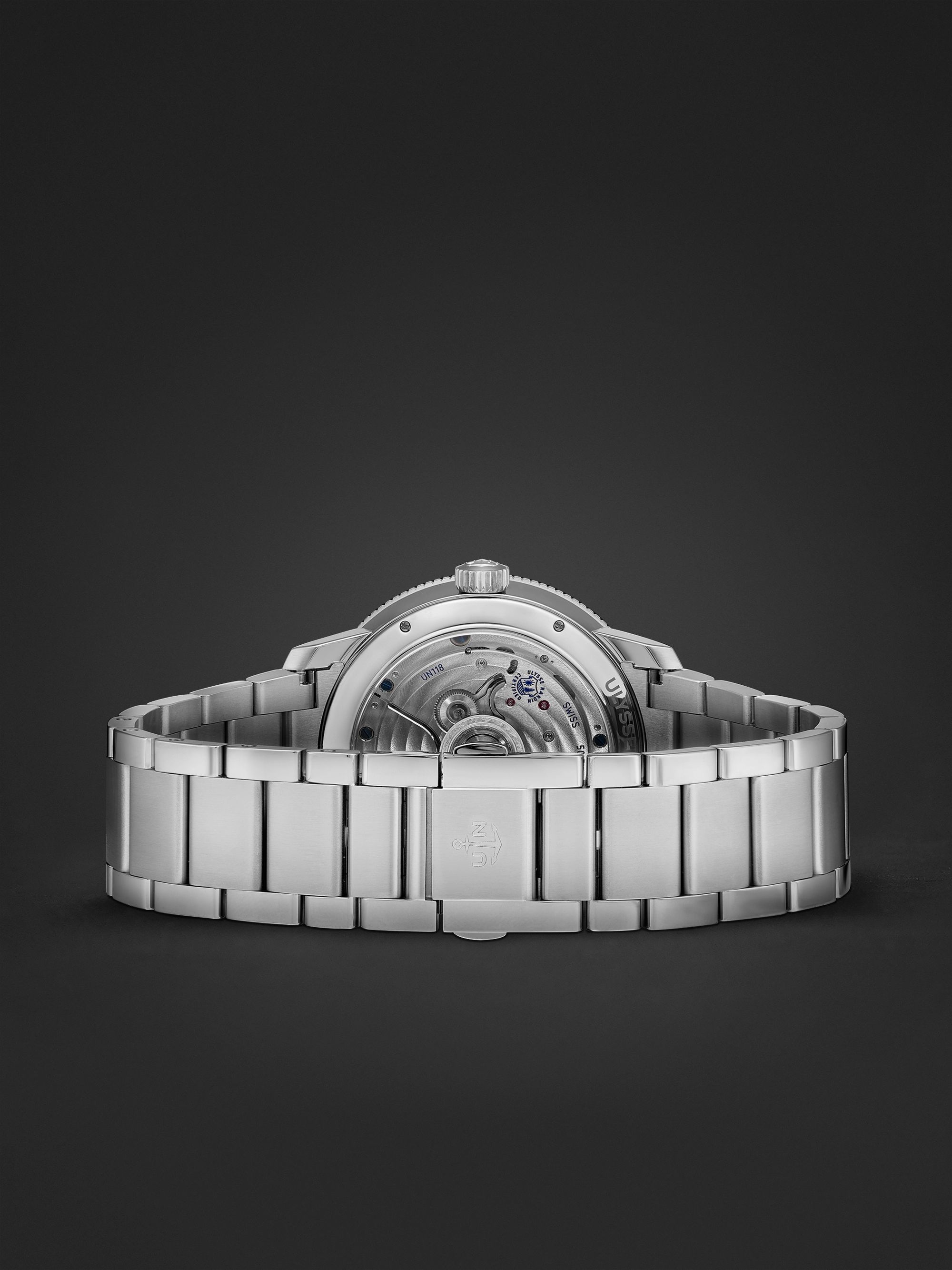 ULYSSE NARDIN Marine Torpilleur Automatic 42mm Stainless Steel Watch, Ref. No. 1183-310-7M/40