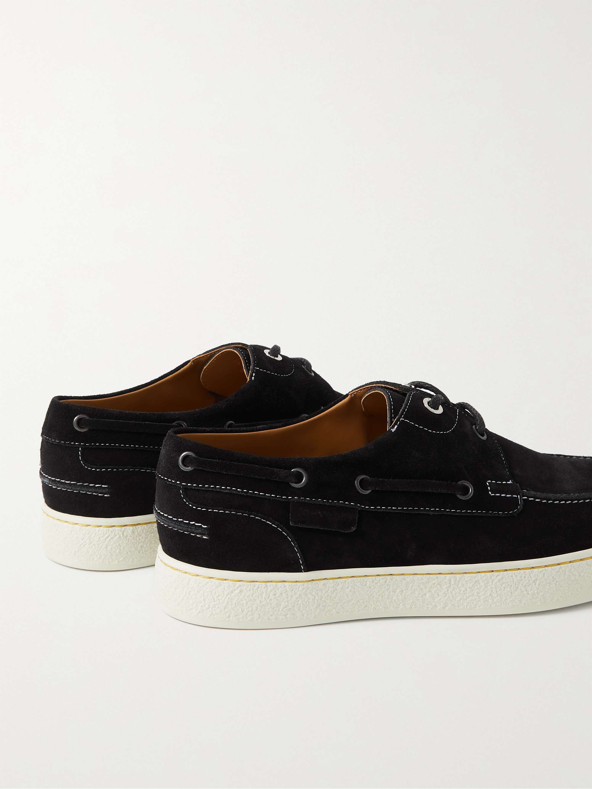 JOHN LOBB Pier Suede Boat Shoes