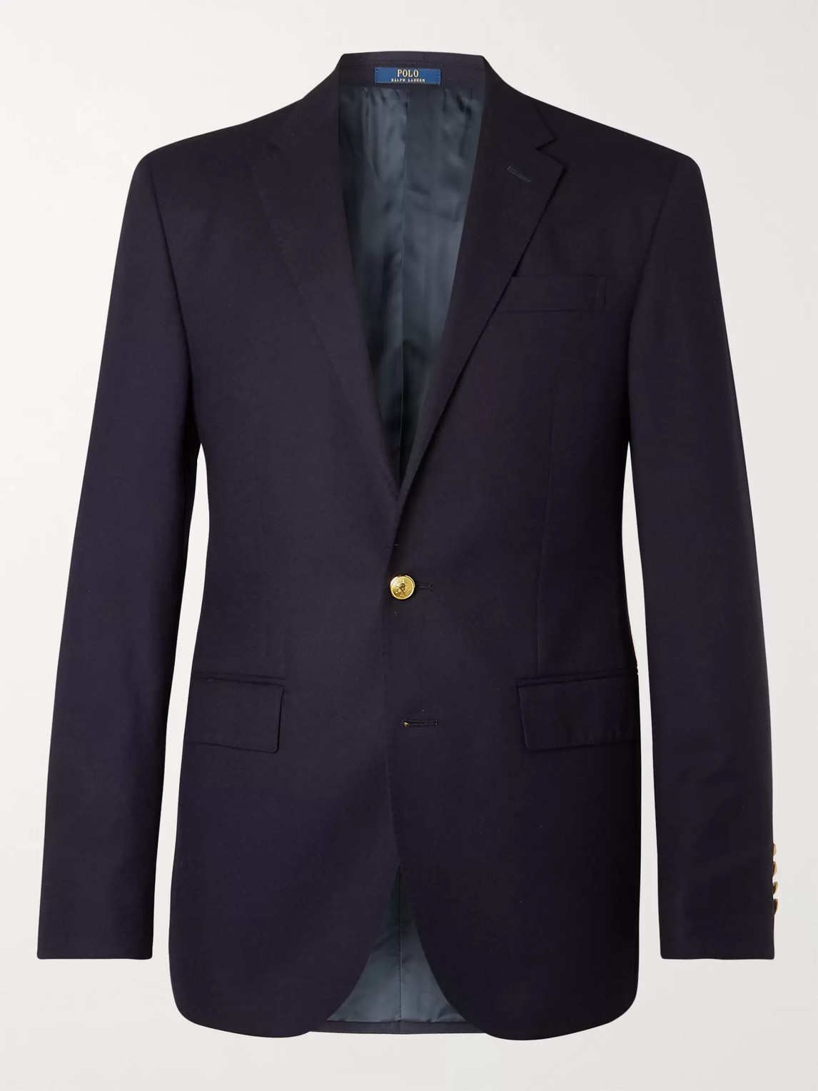 Polo Ralph Lauren Navy Slim-Fit Unstructured Linen-Blend Blazer - Men
