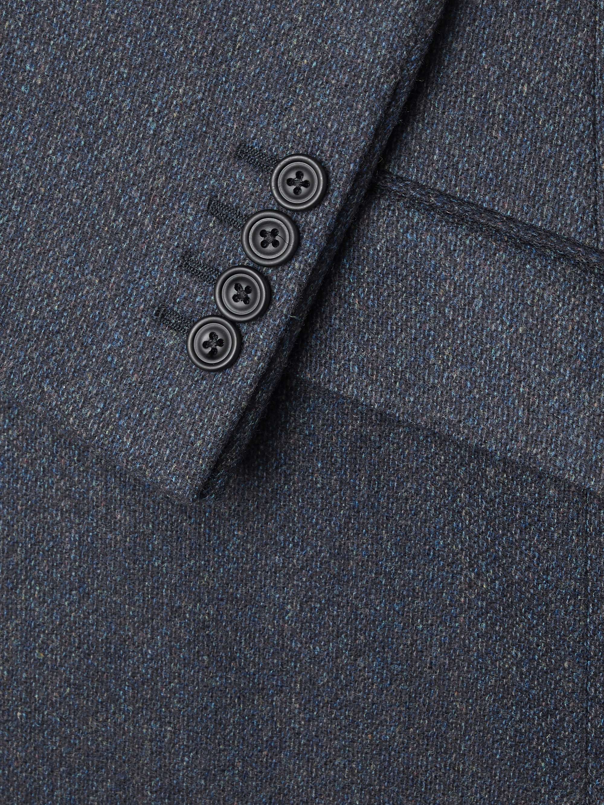 KINGSMAN Conrad Slim-Fit Mélange Wool Suit Jacket