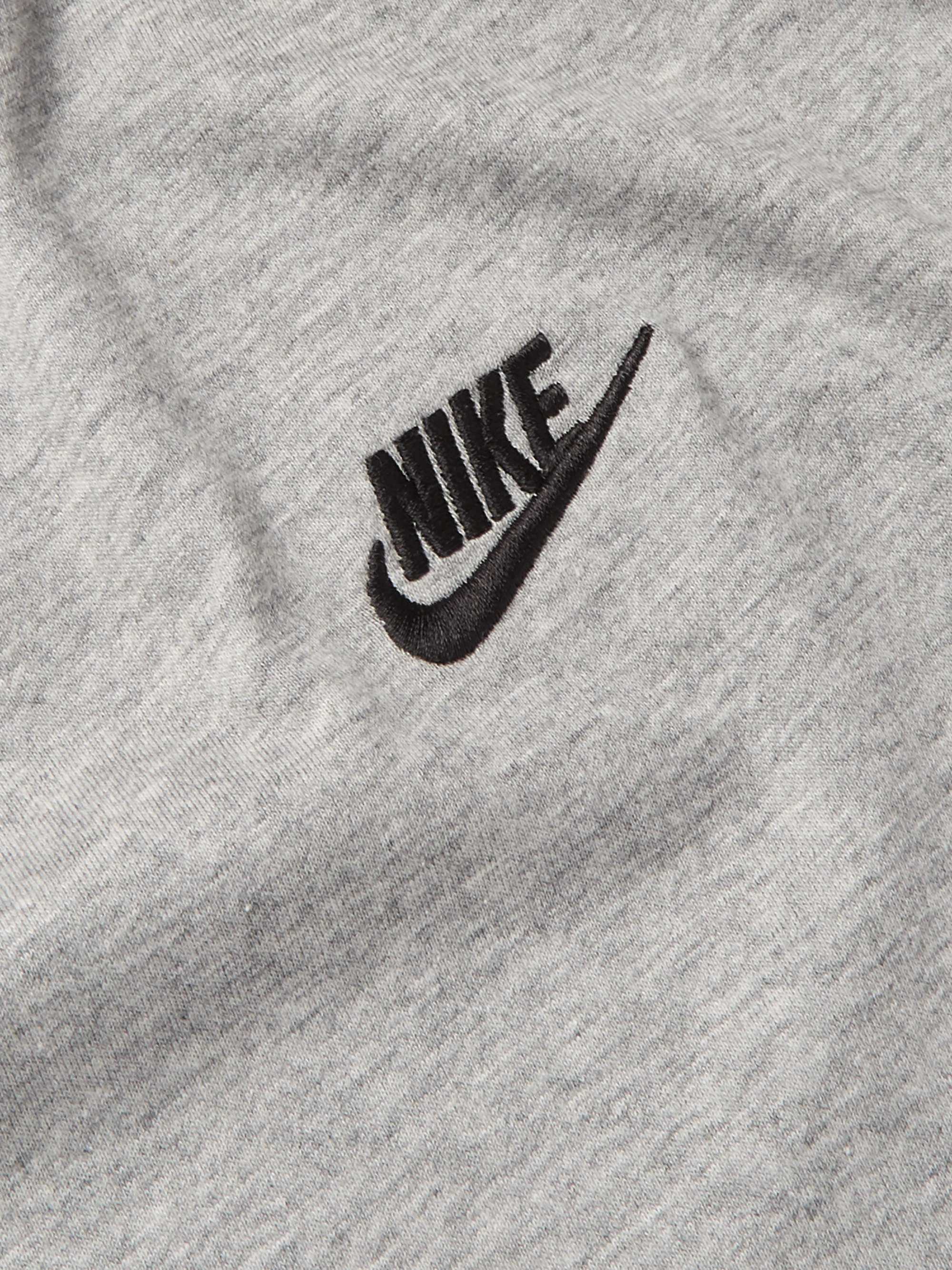 NIKE Logo-Embroidered Cotton-Jersey T-Shirt