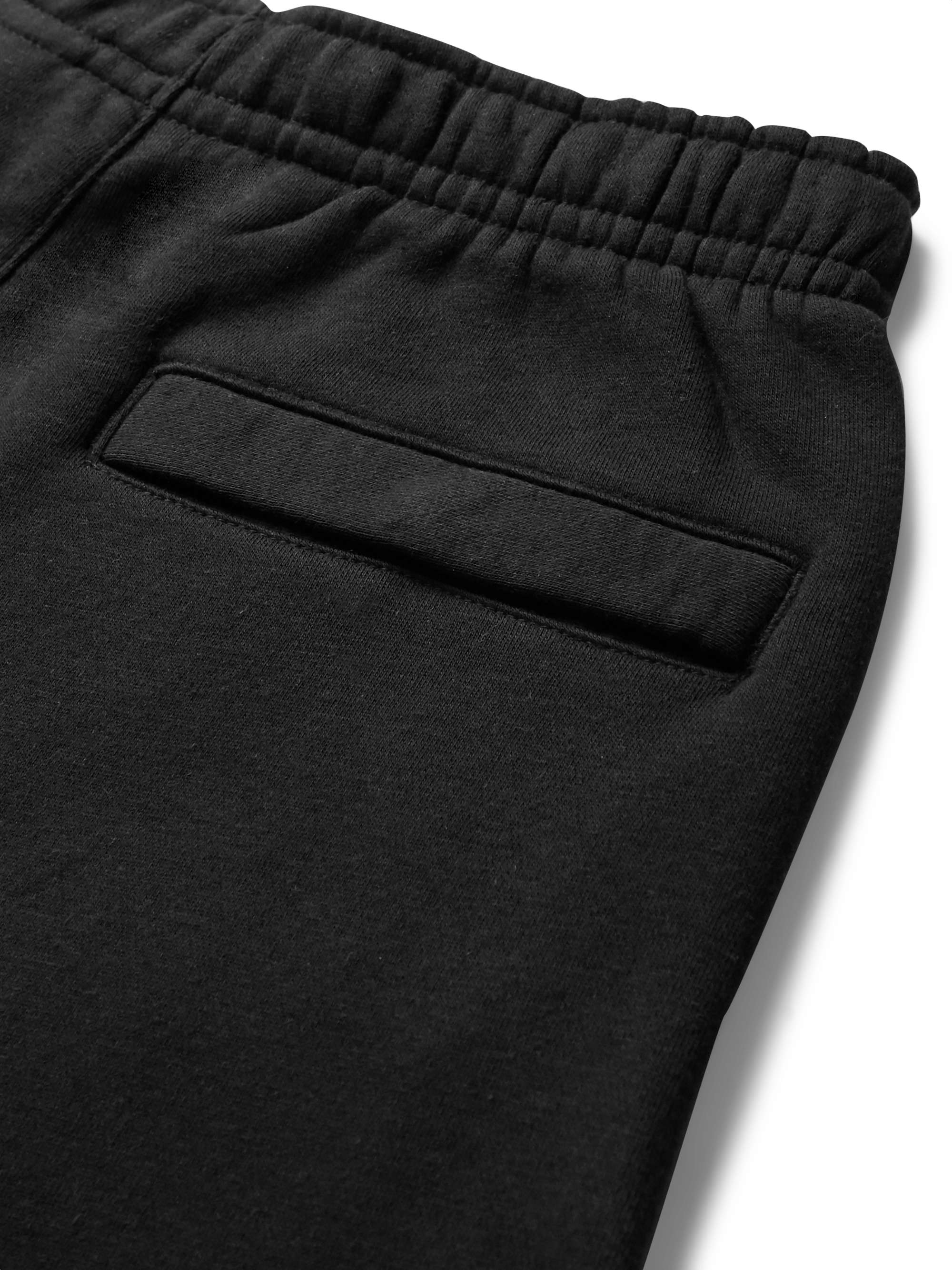NIKE Sportswear Club Straight-Leg Logo-Print Cotton-Blend Jersey Shorts