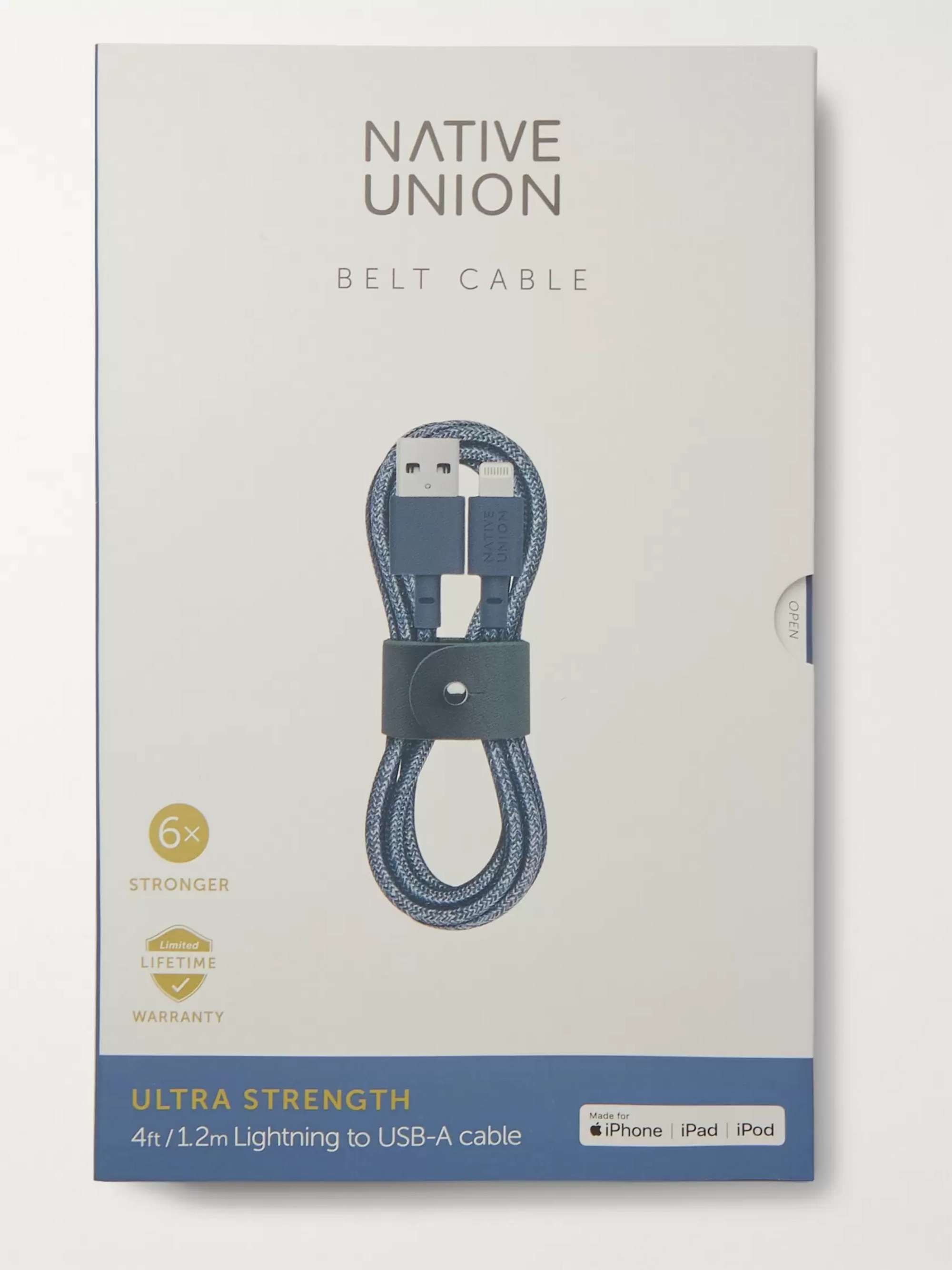 NATIVE UNION Belt Lightning Cable
