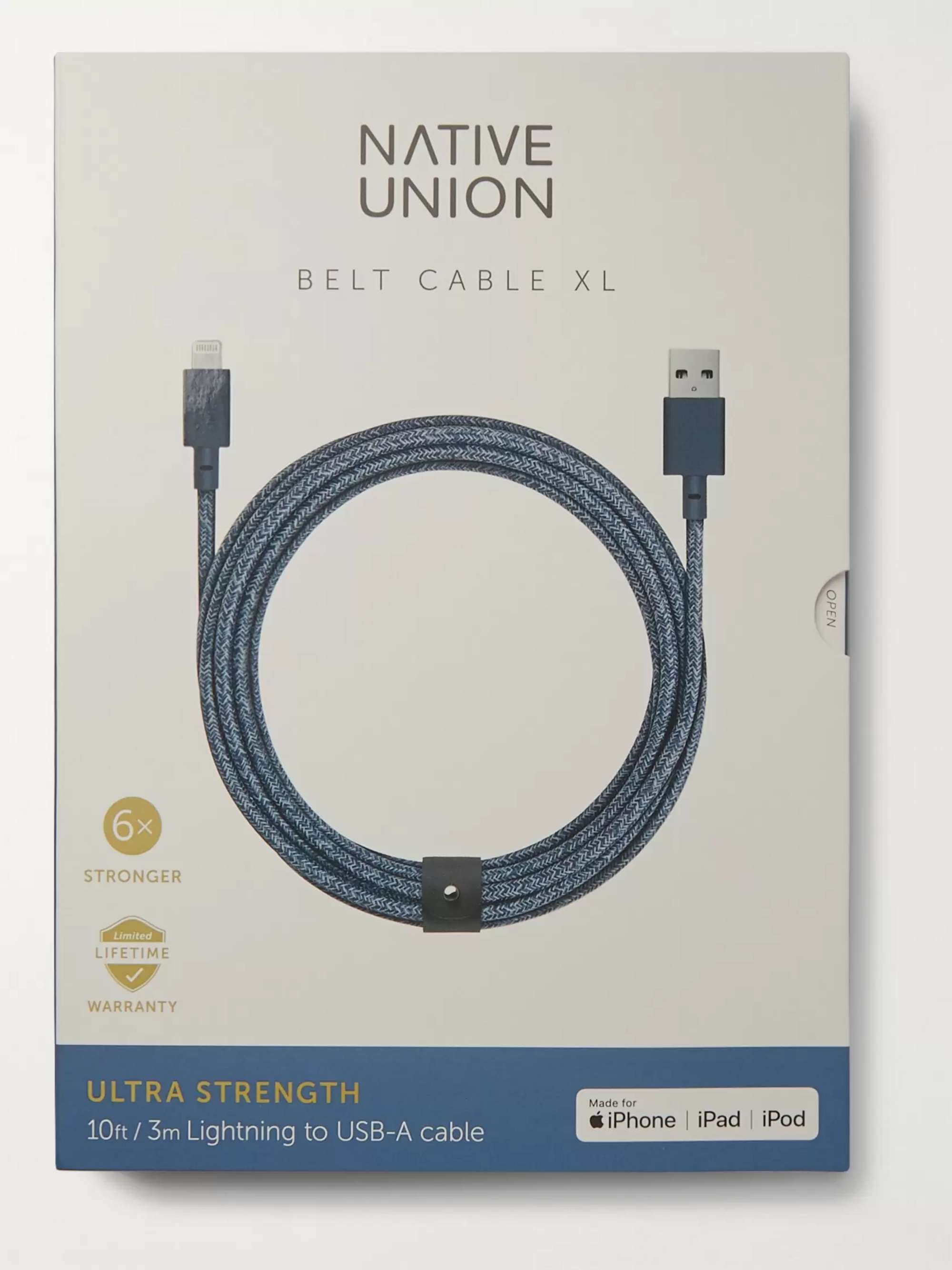NATIVE UNION XL Belt Lightning Cable