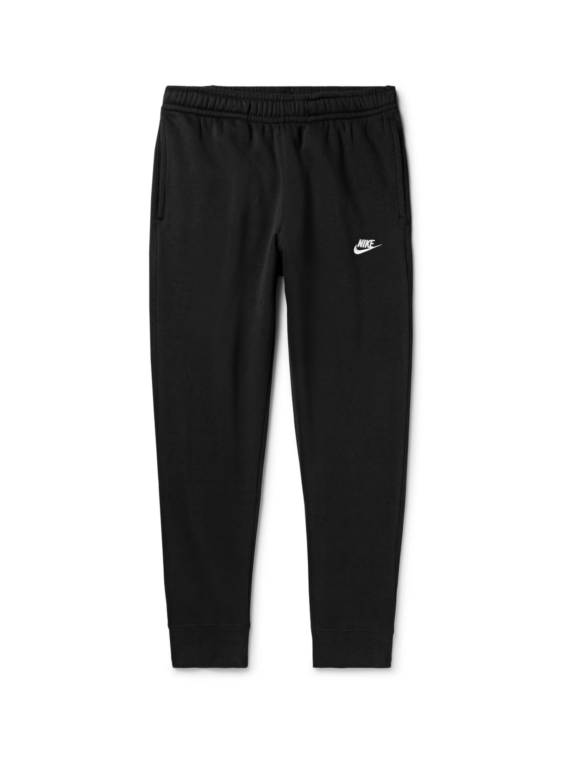 Sportswear Club Slim-Fit Tapered Logo-Embroidered Cotton-Blend Jersey Sweatpants