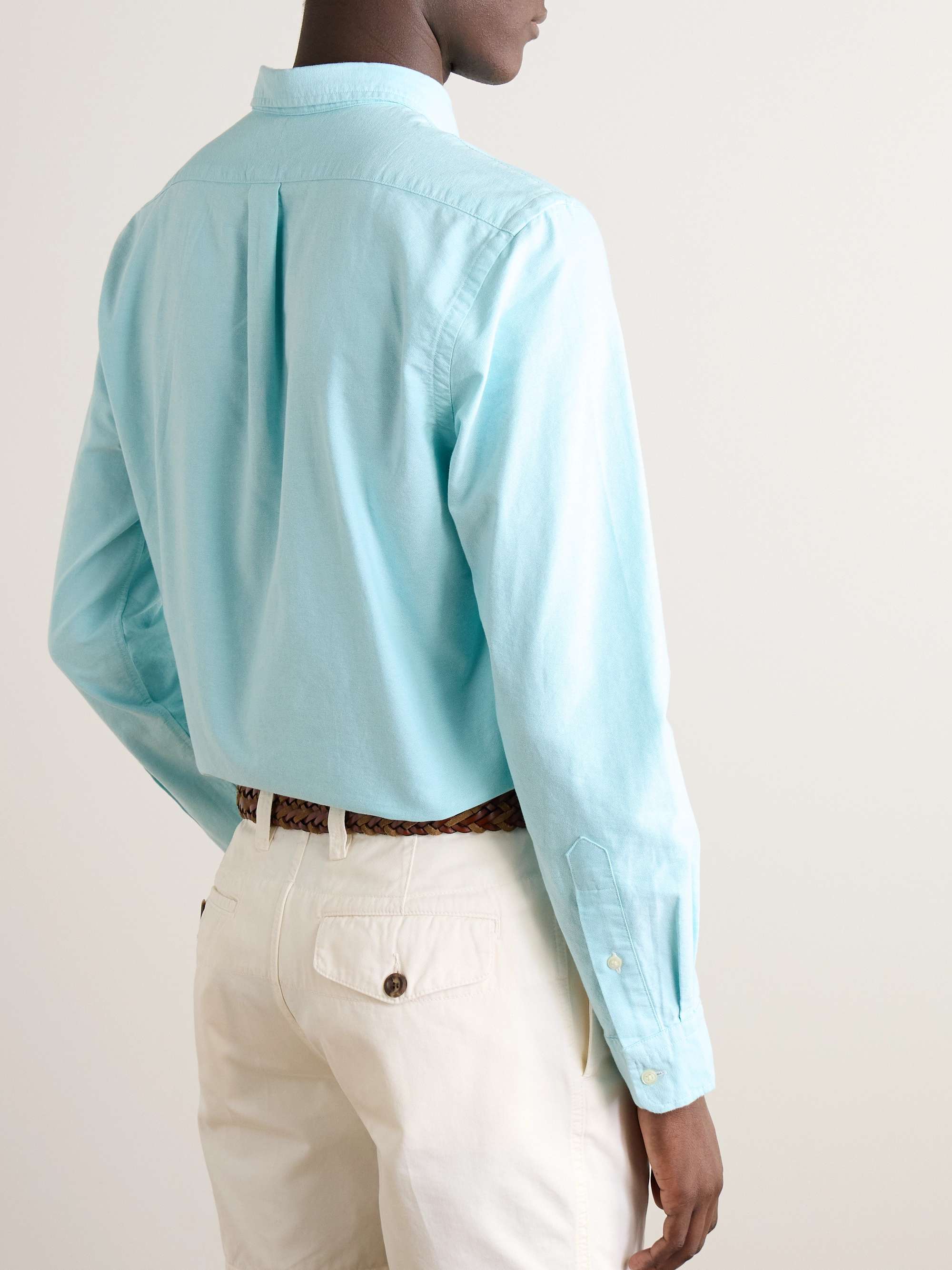 POLO RALPH LAUREN Slim-Fit Button-Down Collar Cotton Oxford Shirt