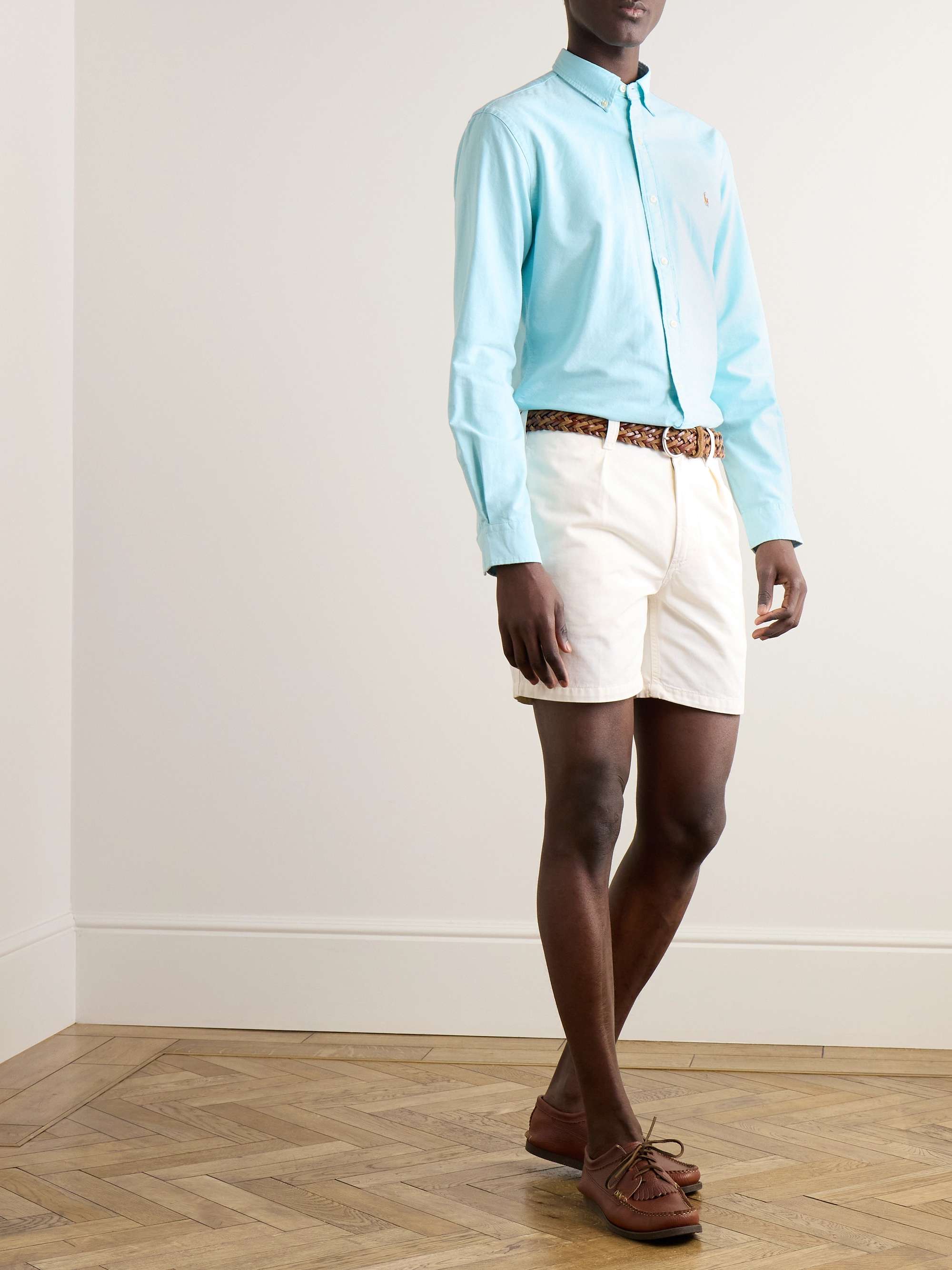 POLO RALPH LAUREN Slim-Fit Button-Down Collar Cotton Oxford Shirt