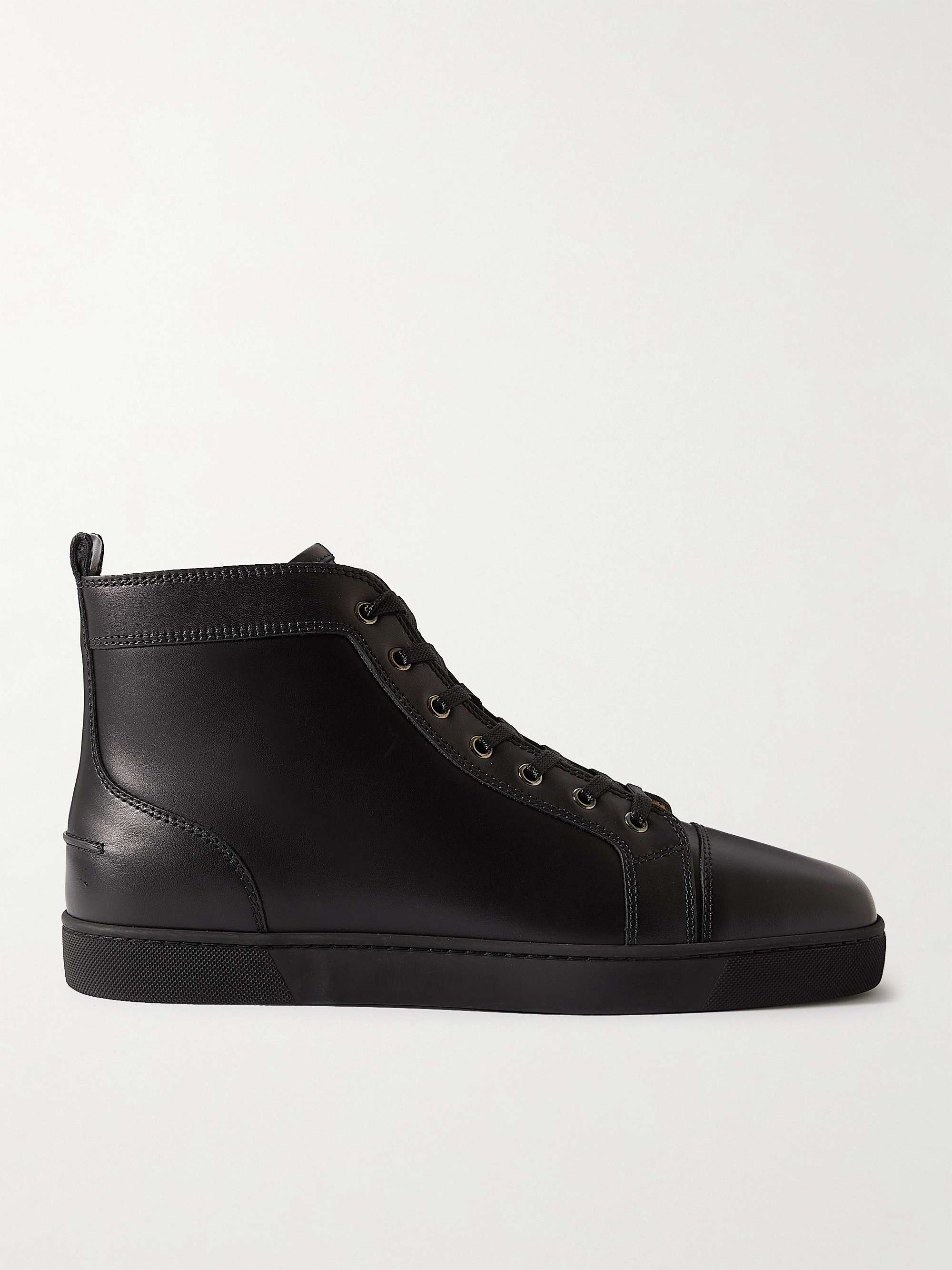 stilhed Alcatraz Island snemand CHRISTIAN LOUBOUTIN Louis Leather High-Top Sneakers for Men | MR PORTER