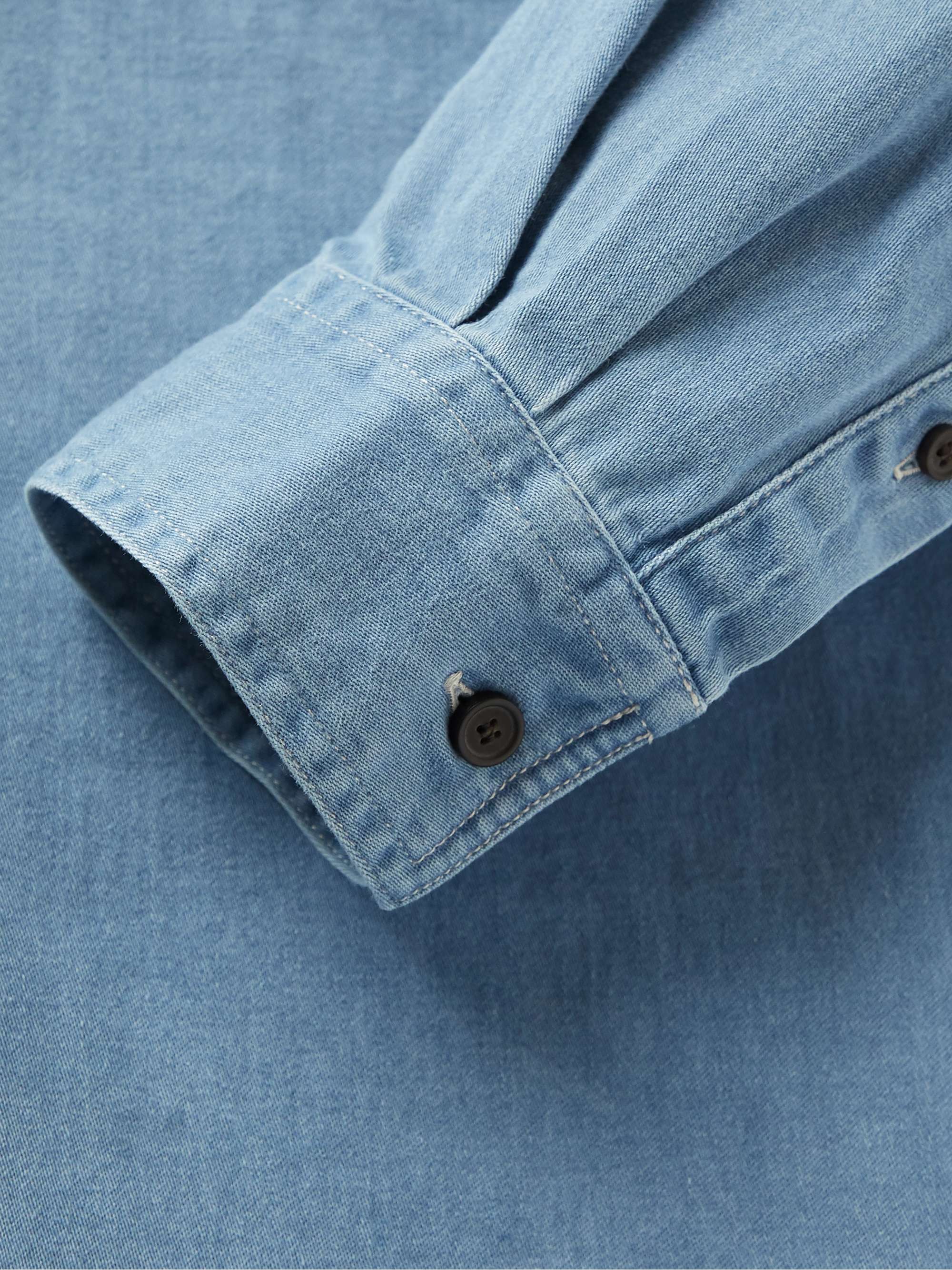 ACNE STUDIOS SlimFit ButtonDown Collar Denim Shirt for Men MR PORTER