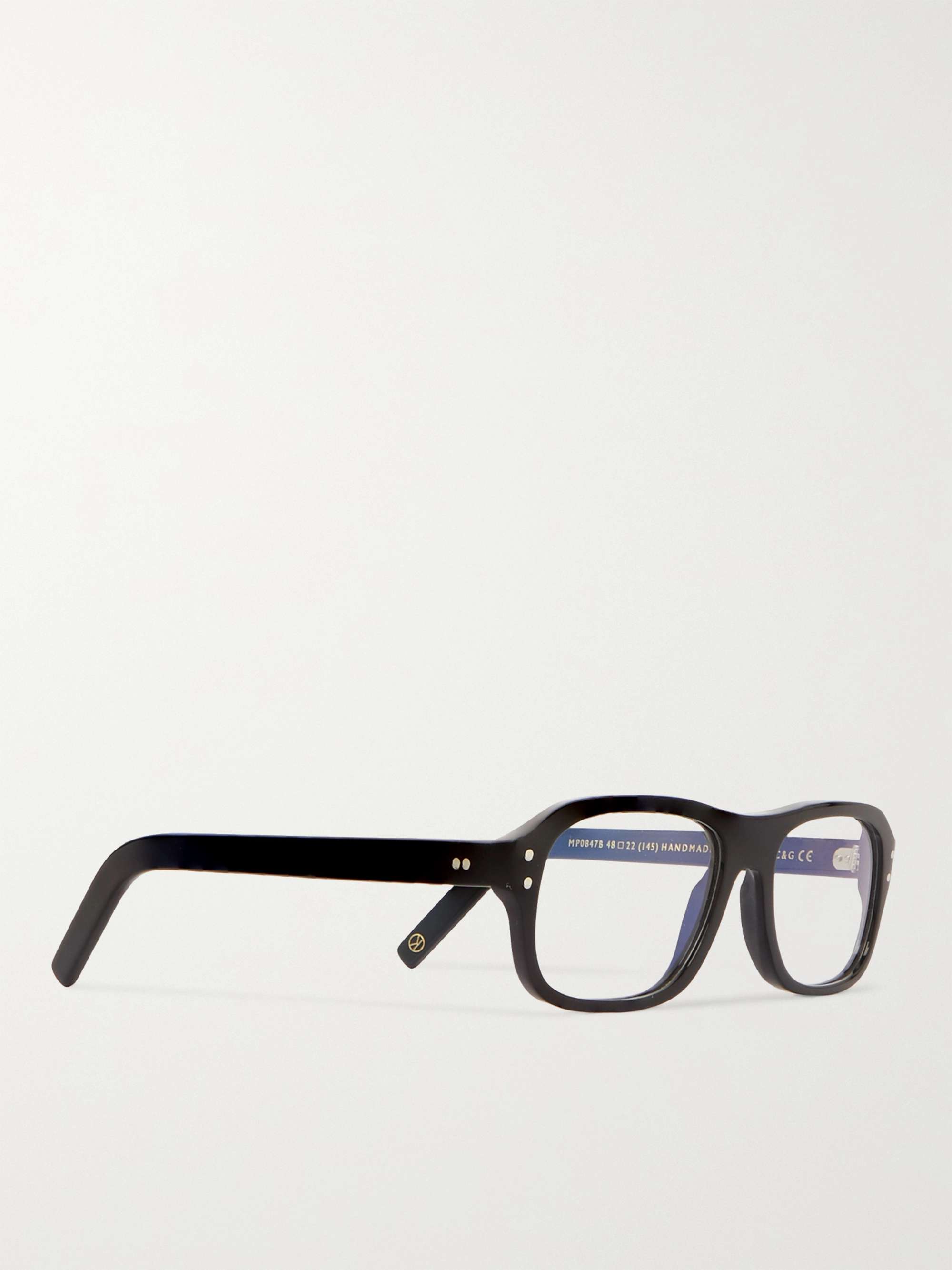 KINGSMAN + Cutler and Gross Eggsy's Square-Frame Acetate Optical Glasses