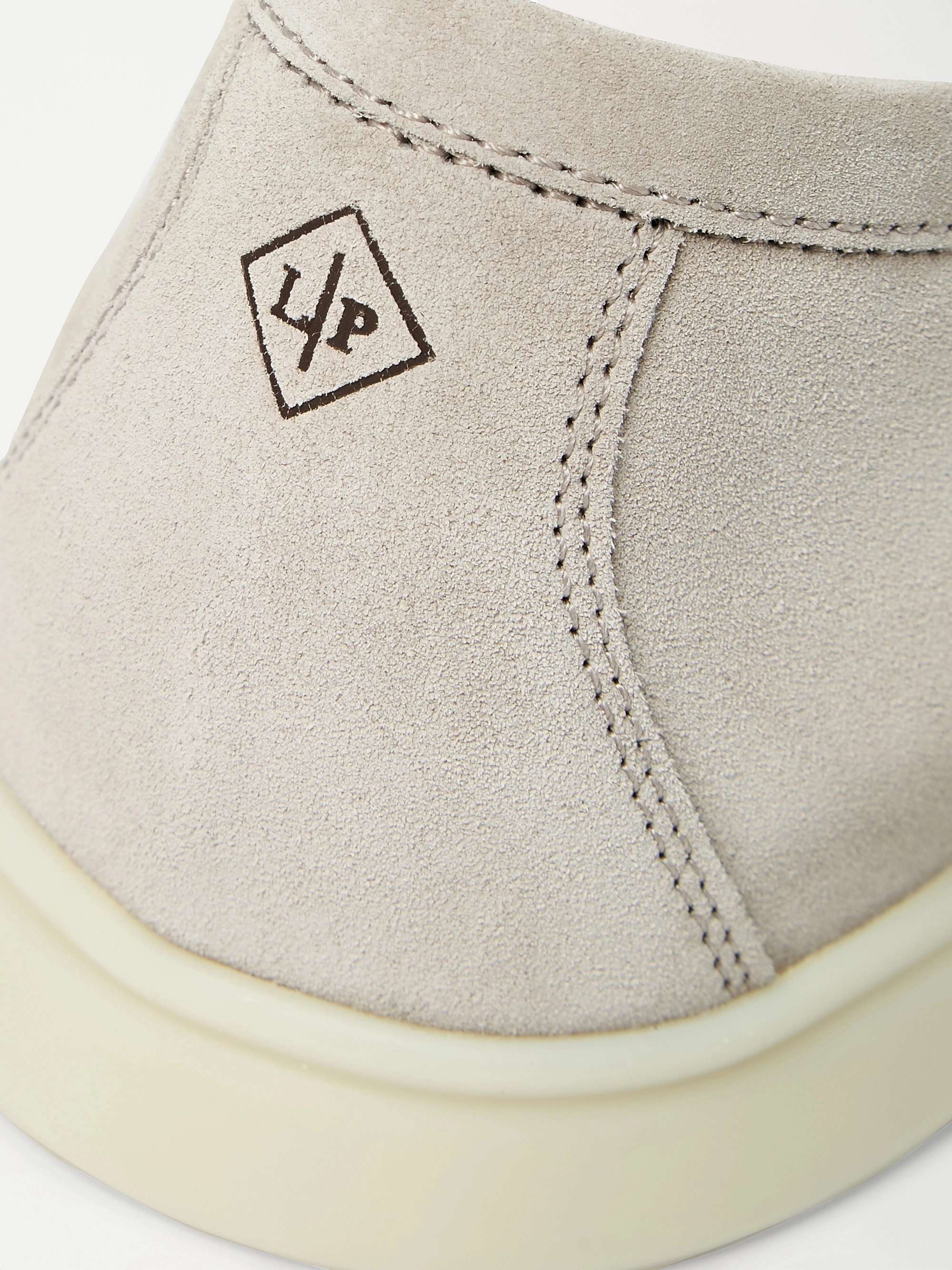 LORO PIANA Summer Walk Suede Loafers