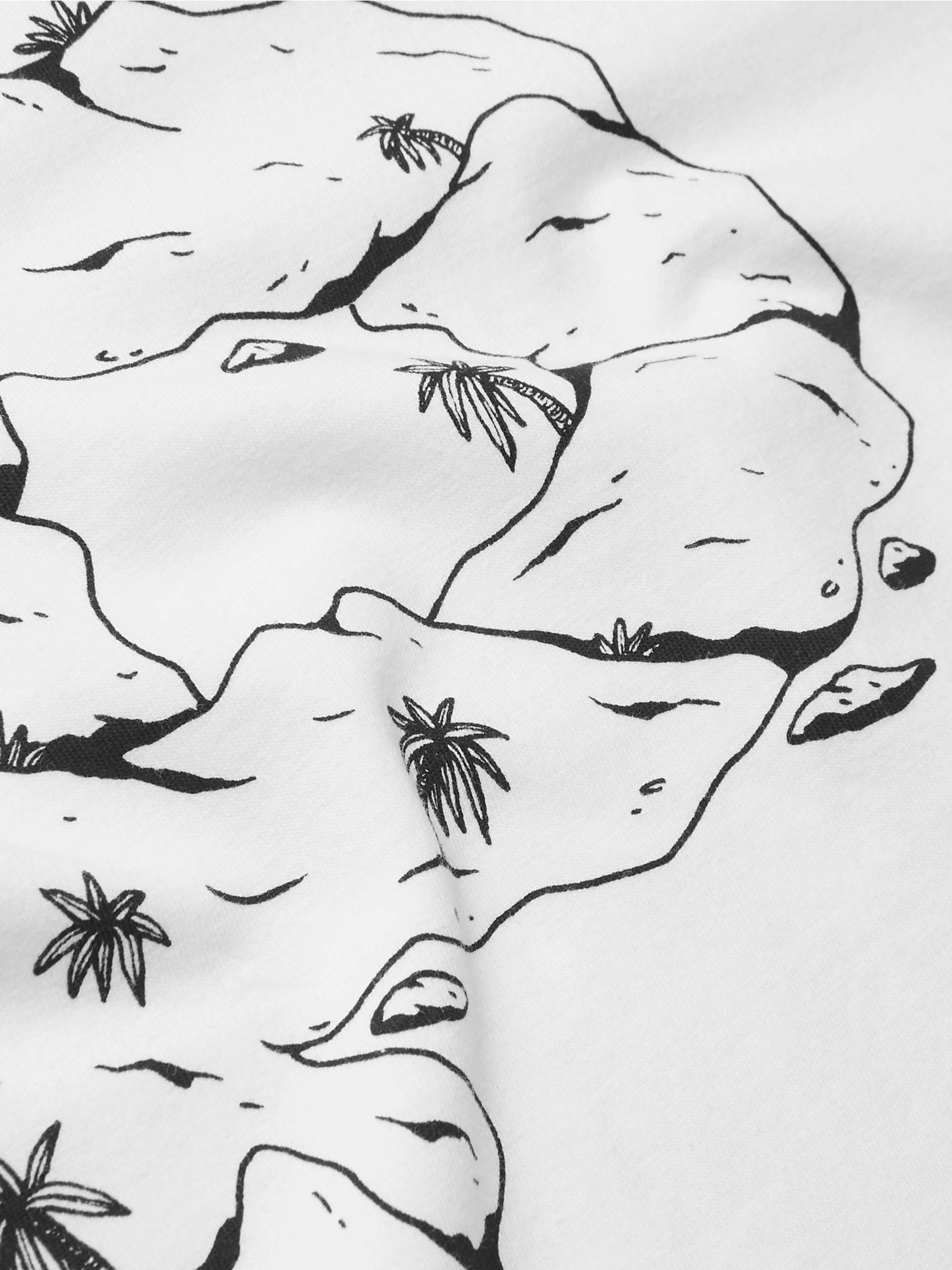 POP TRADING COMPANY Printed Cotton-Jersey T-Shirt