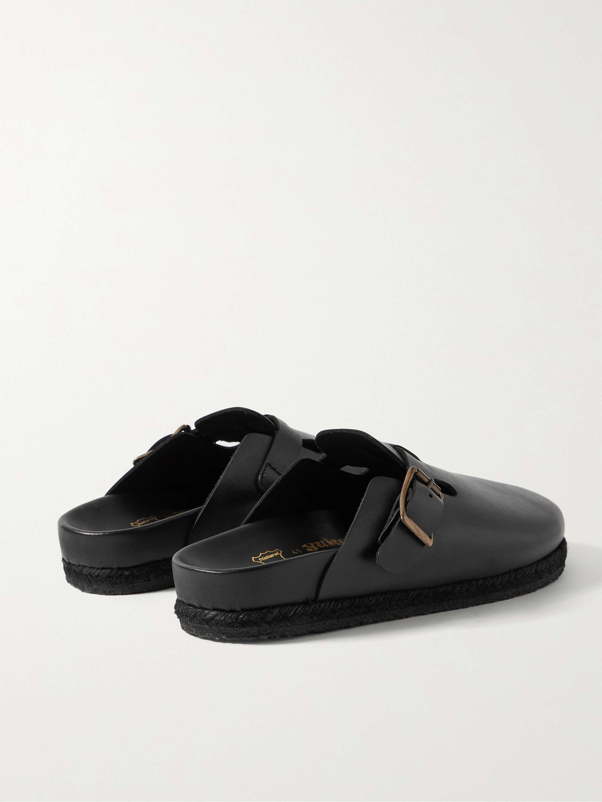 YUKETEN Sal 1 Printed Leather Sandals