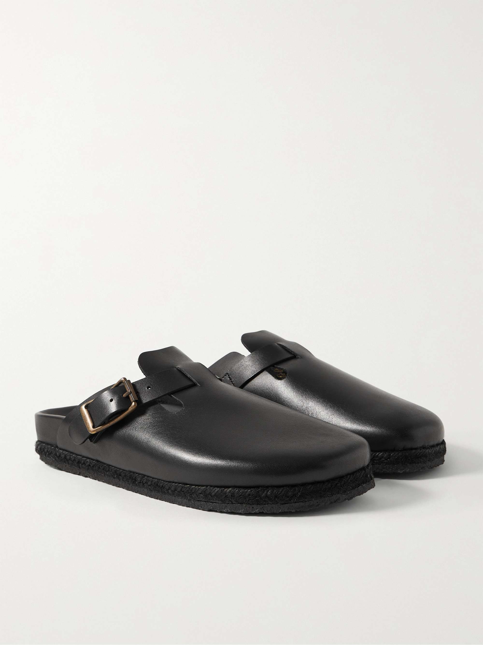 YUKETEN Sal 1 Printed Leather Sandals