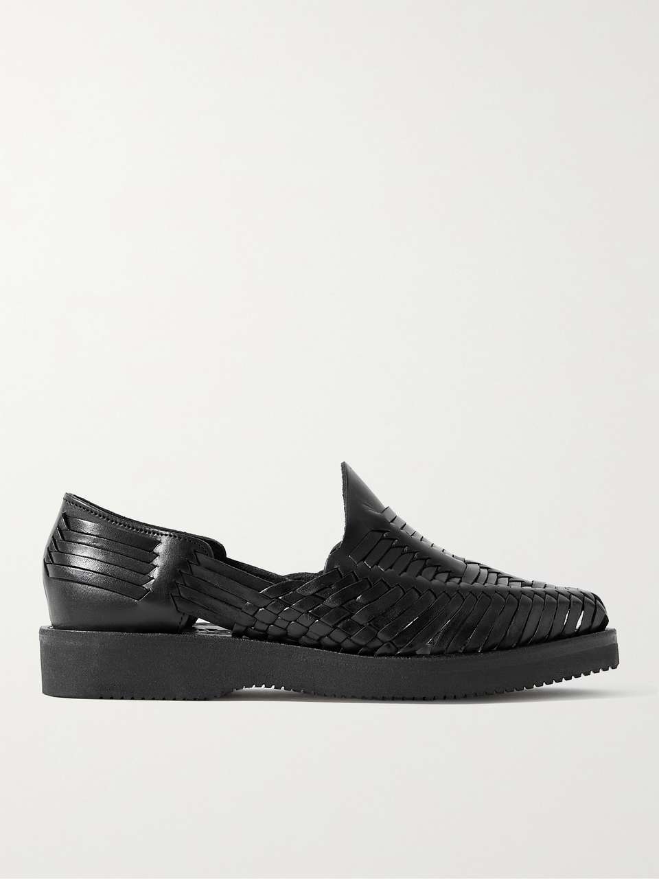 YUKETEN Alejandro Woven Leather Huarache Sandals for Men | MR PORTER