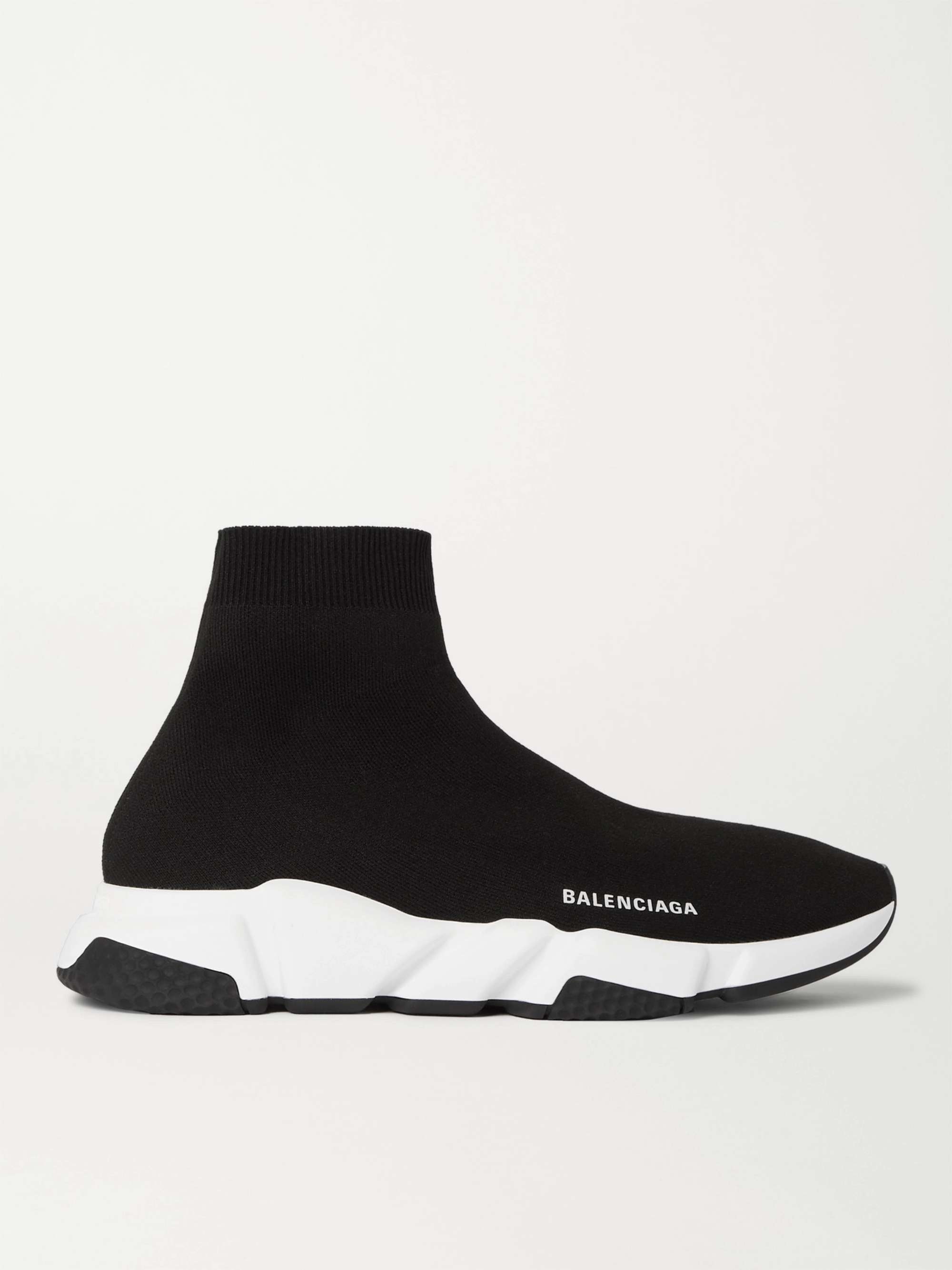 BALENCIAGA Speed Stretch-Knit Slip-On for Men | MR PORTER