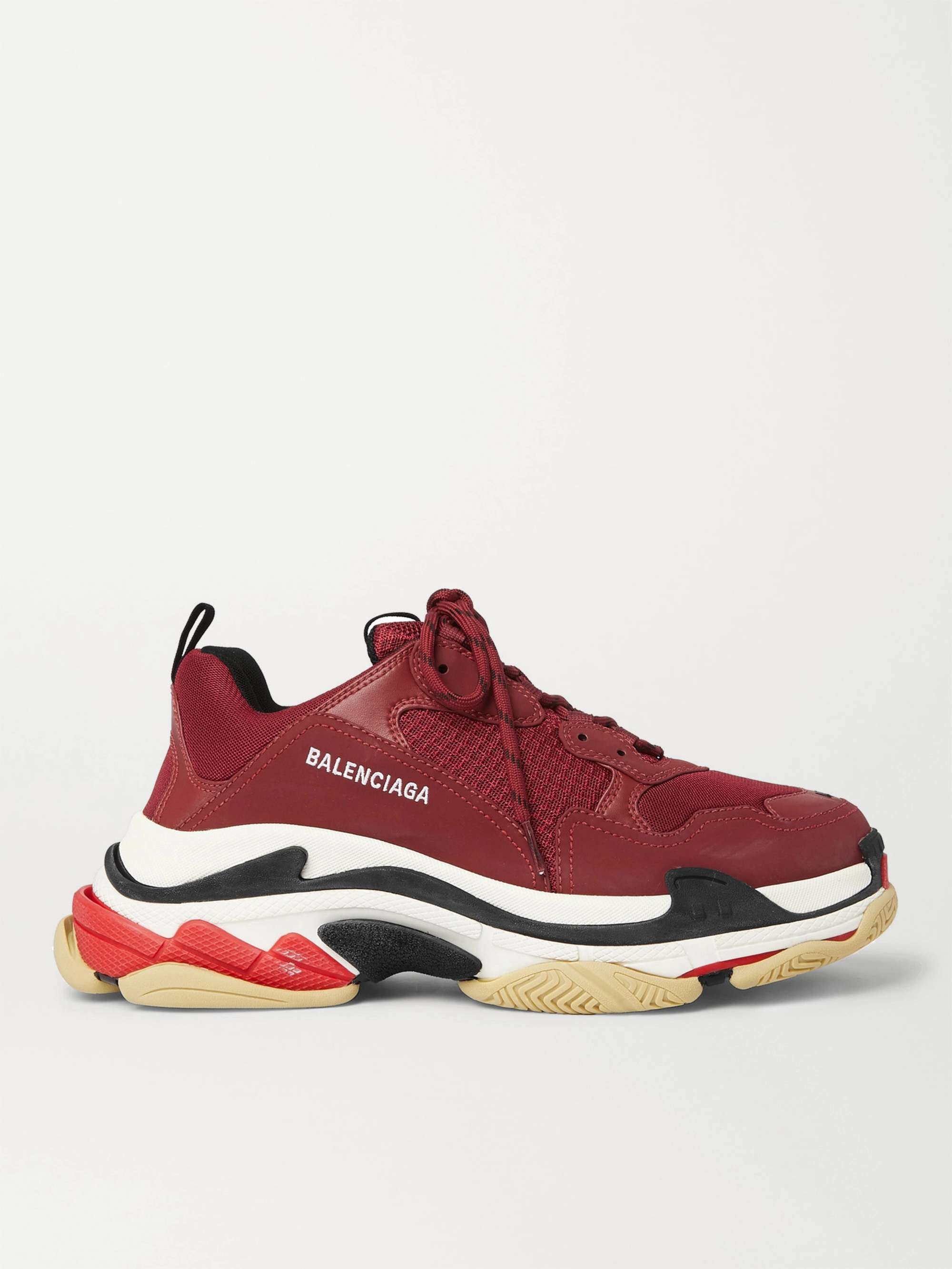 BALENCIAGA Sneakers Triple S Donna Bianche Logate AllOver SHOPenauer #10 BALENCIAGA Sneakers Triple S Donna Bianche Logate AllOver SHOPenauer