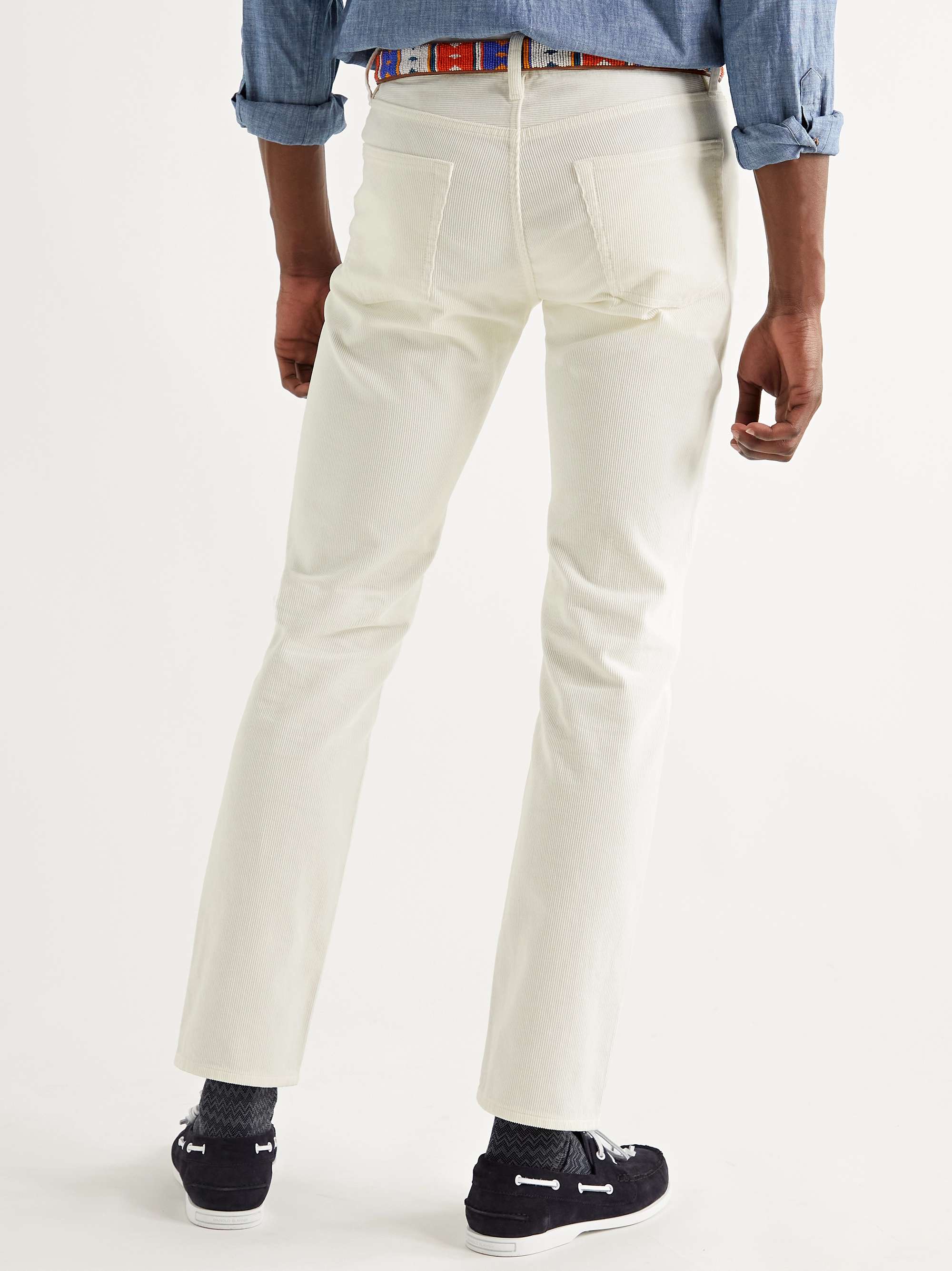 SID MASHBURN Cotton-Corduroy Trousers