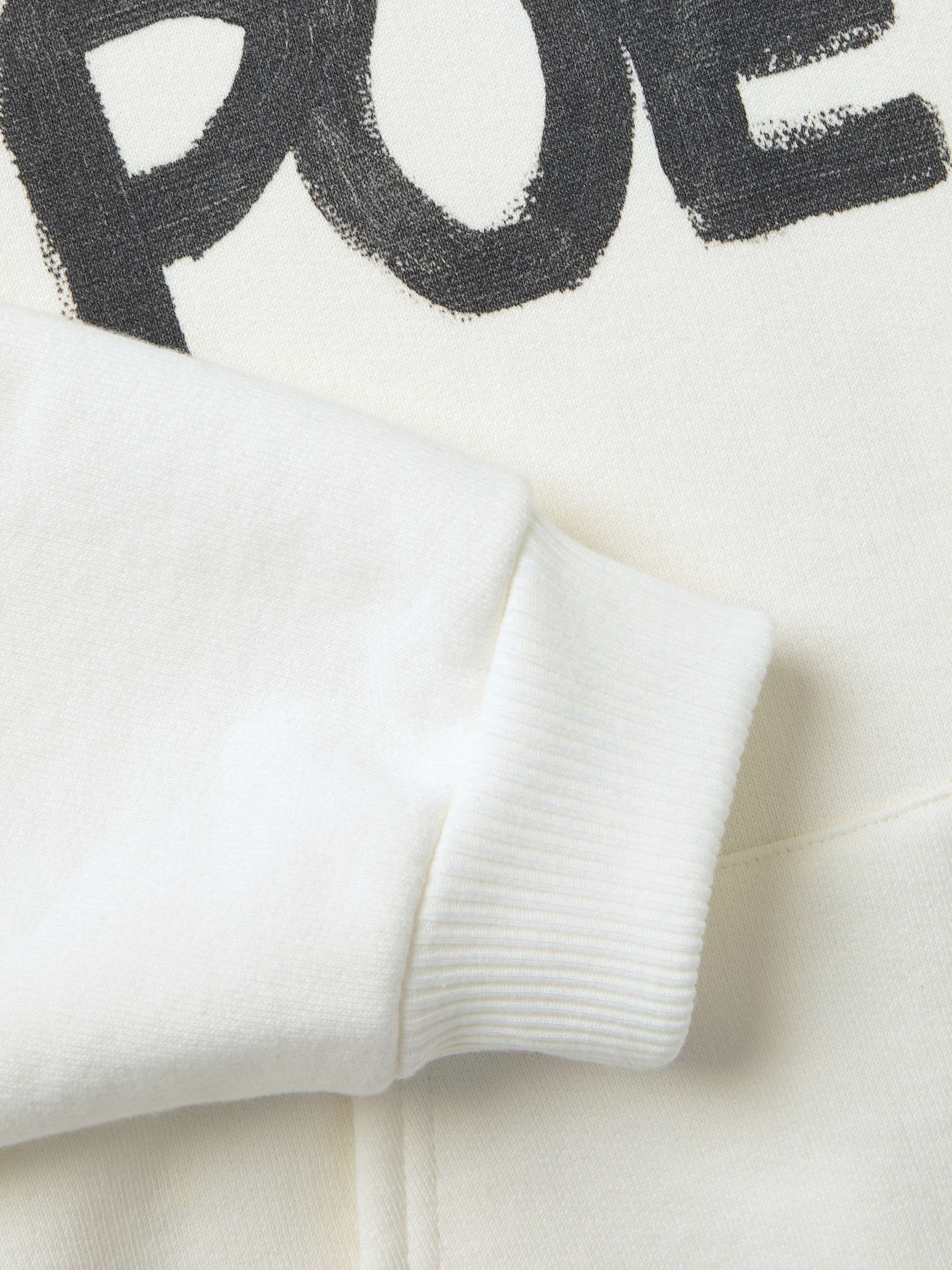 CELINE HOMME Printed Cotton-Jersey Hoodie for Men | MR PORTER