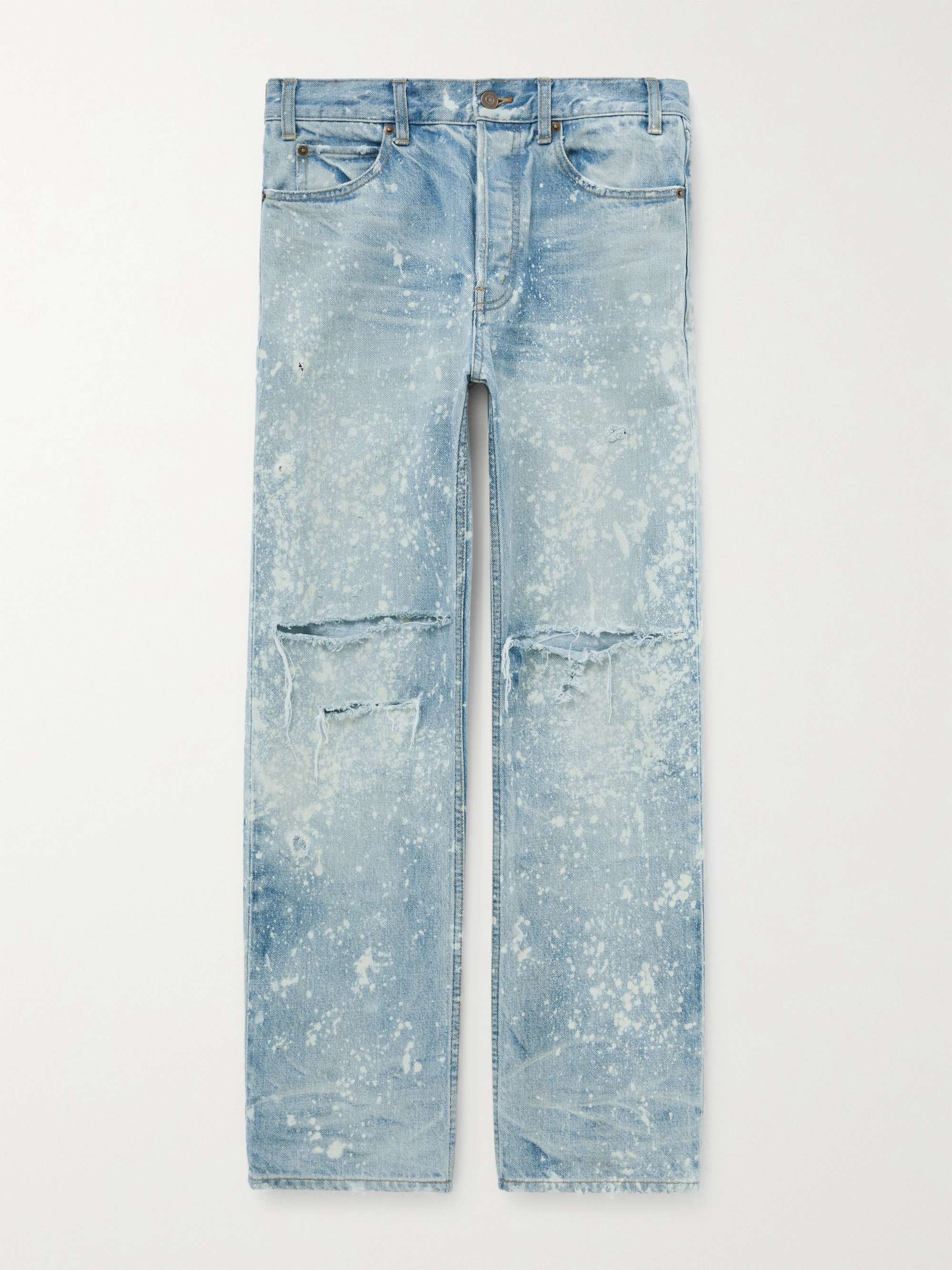Kurt Distressed Bleached Jeans Kurt Distressed Bleached Jeans