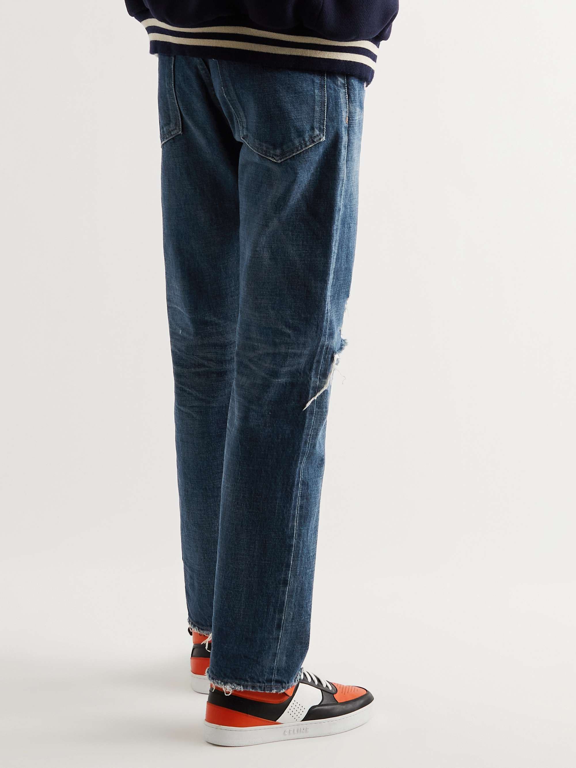 Kurt Distressed Selvedge Jeans Kurt Distressed Selvedge Jeans