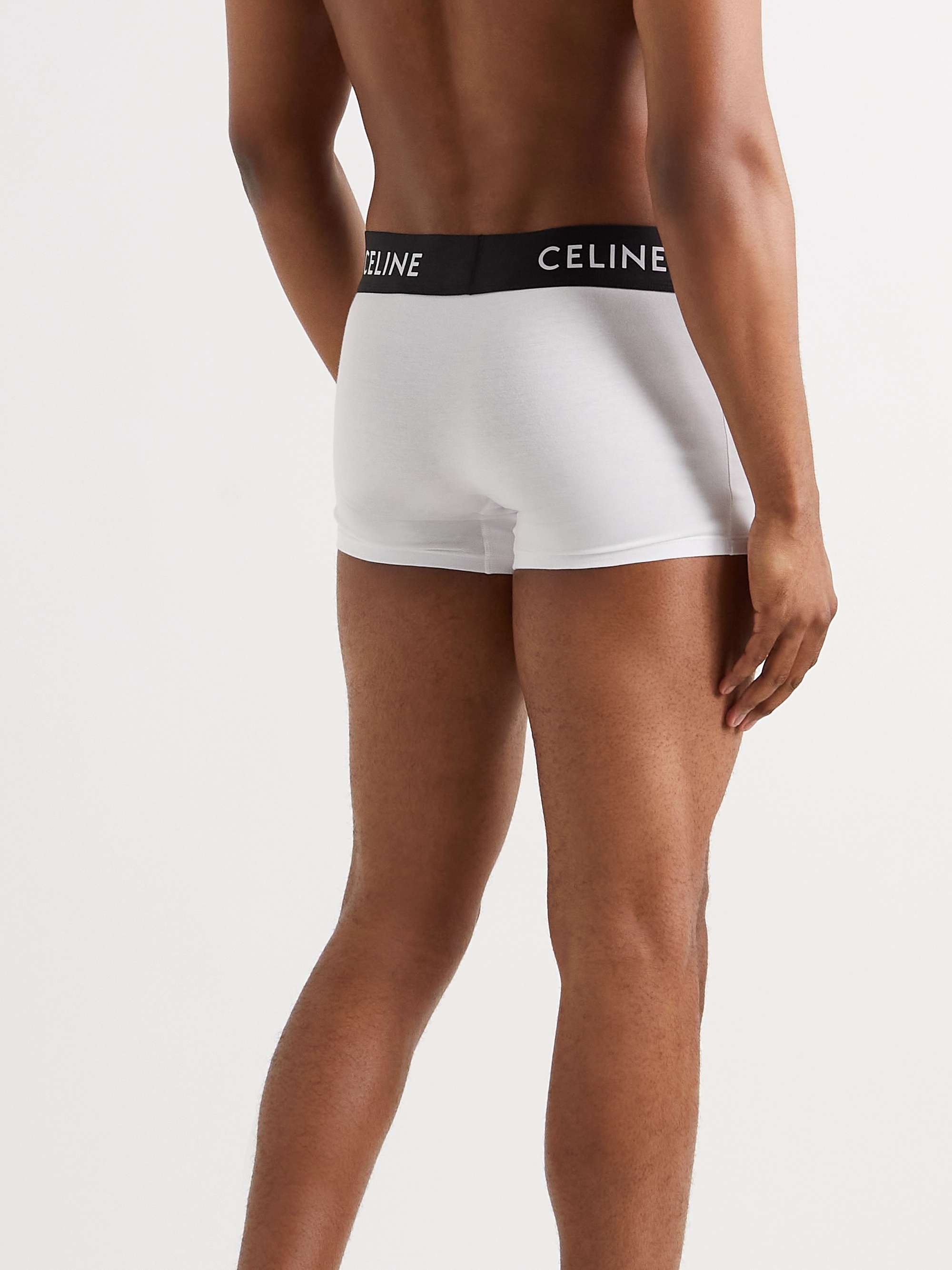 CELINE HOMME Stretch-Cotton Boxer Briefs