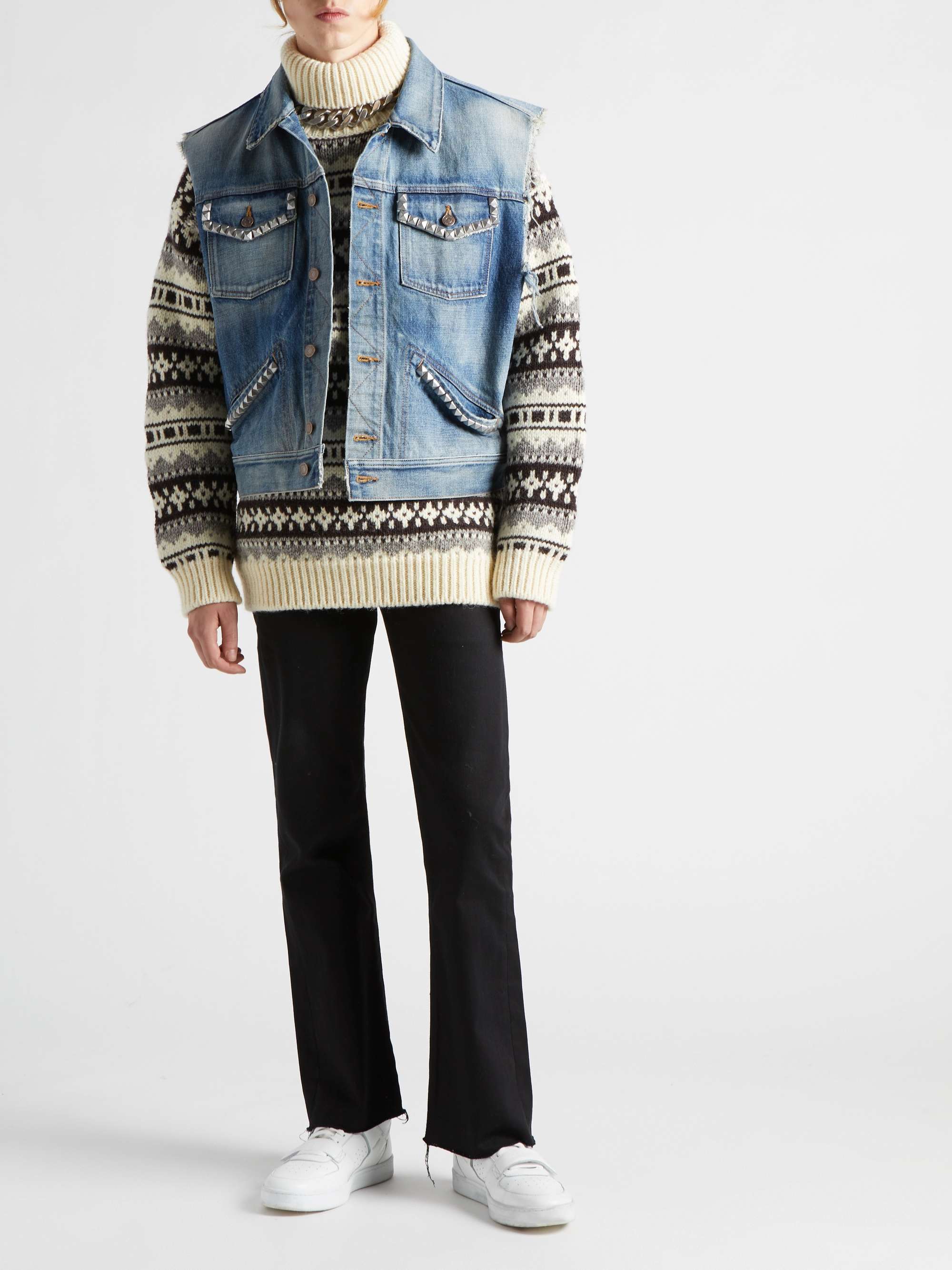 Gilet denim homme hotsell
