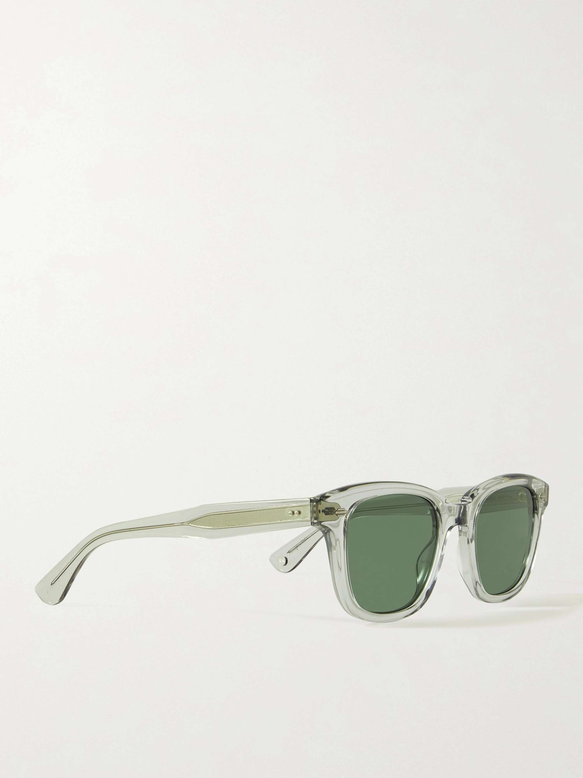 GARRETT LEIGHT CALIFORNIA OPTICAL Calabar D-Frame Acetate Sunglasses