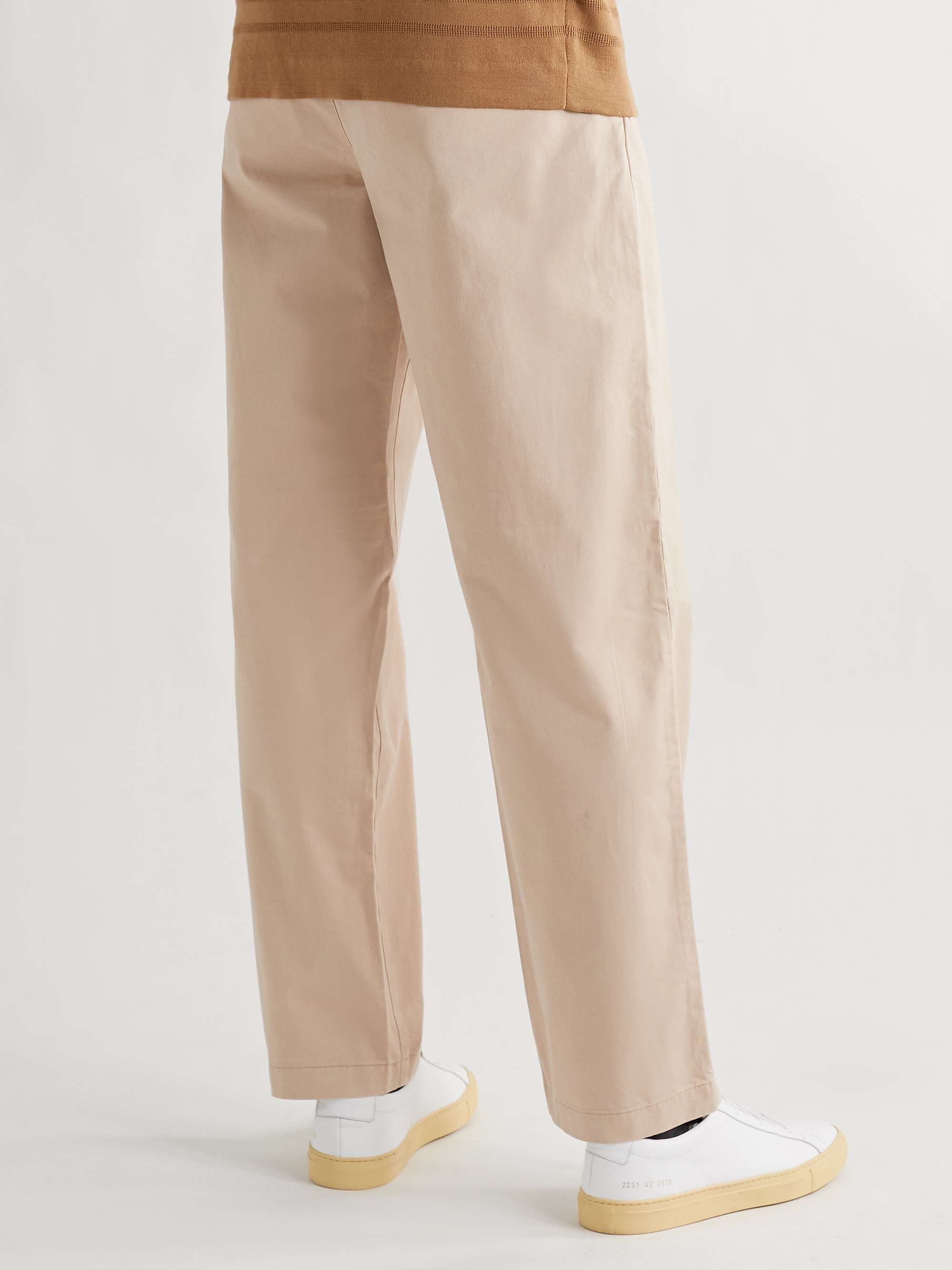 CLUB MONACO Logan Stretch-Cotton Twill Chinos