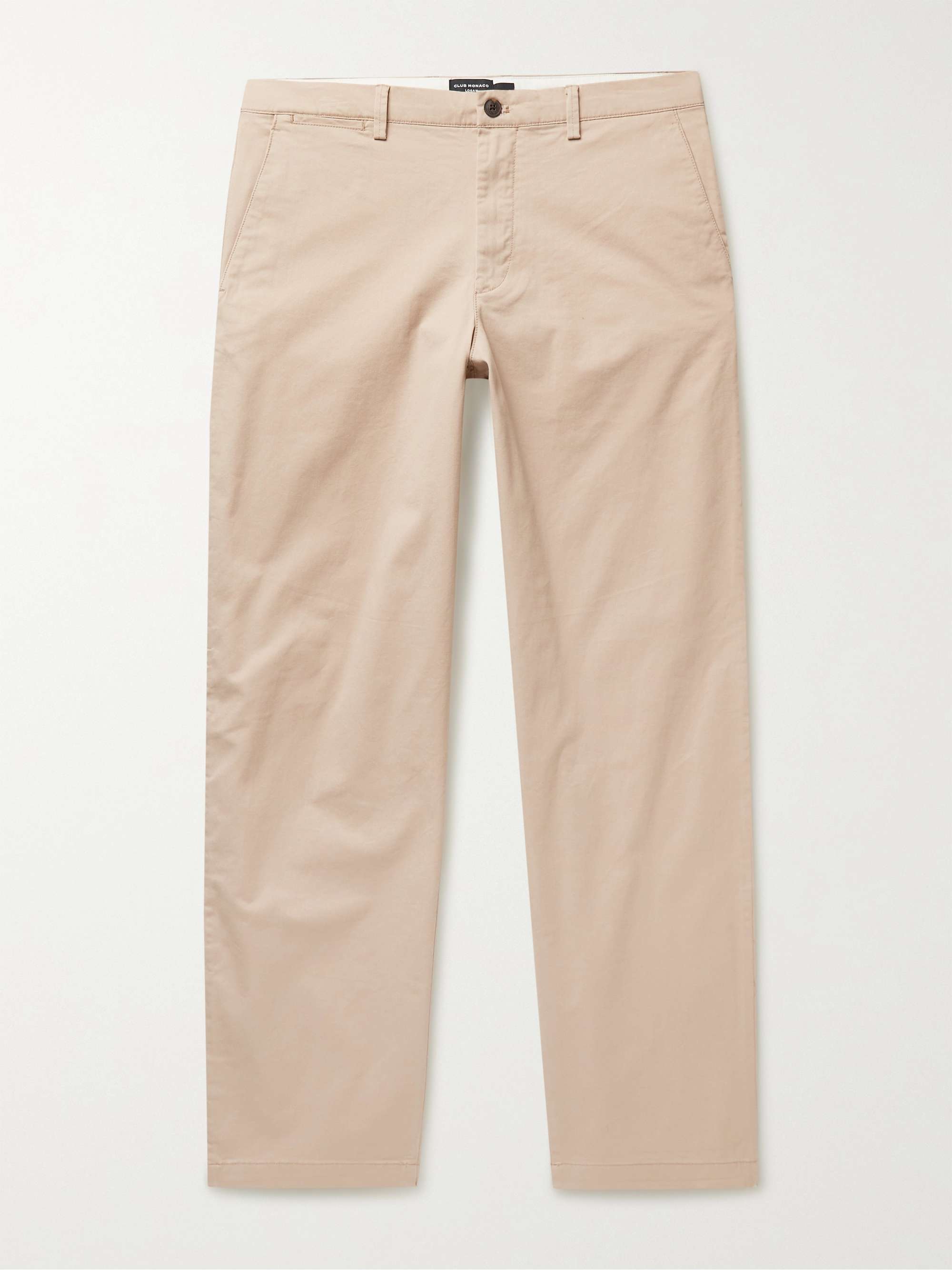 CLUB MONACO Logan Stretch-Cotton Twill Chinos