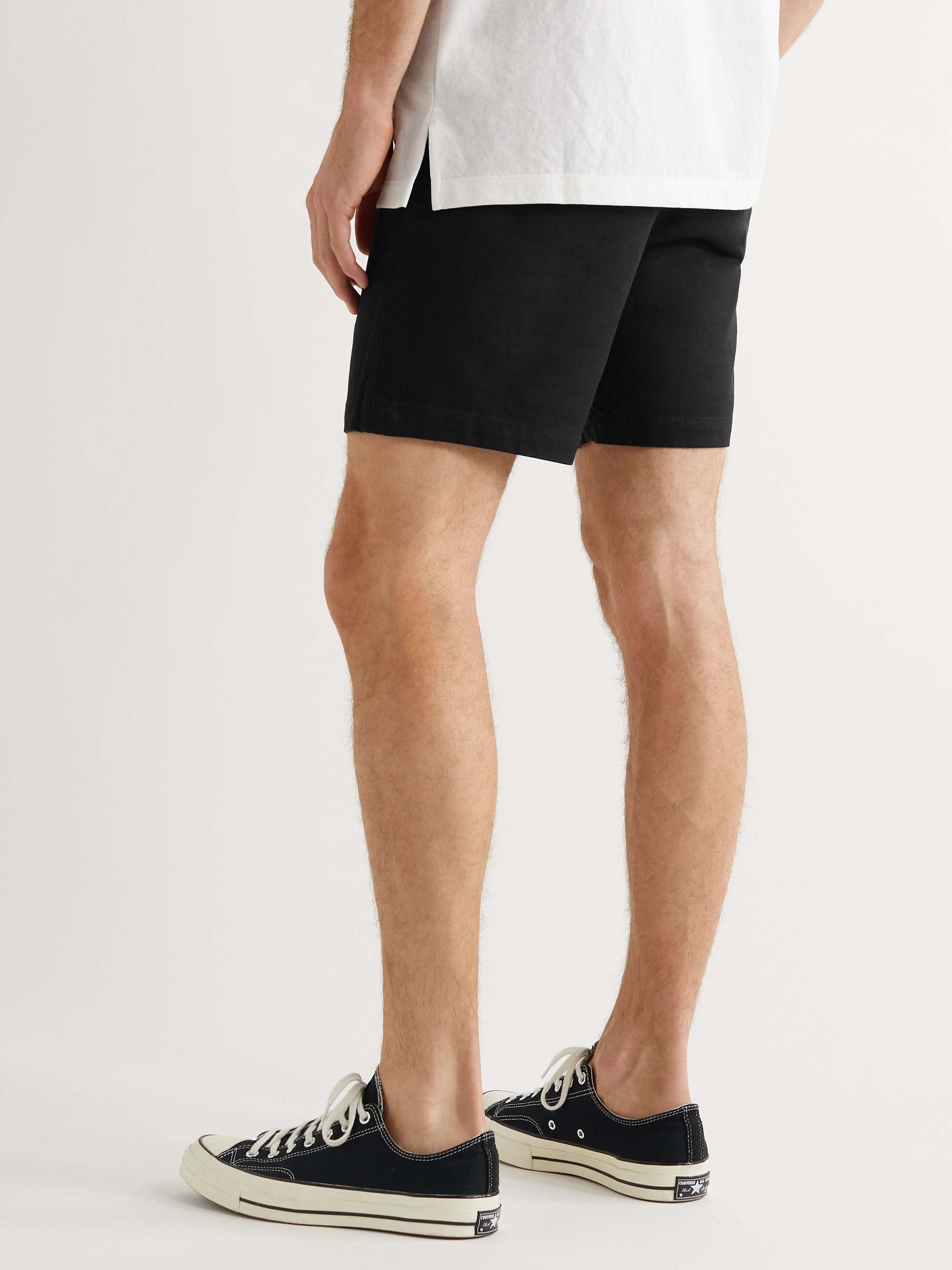 CLUB MONACO Baxter Cotton-Blend Twill Shorts