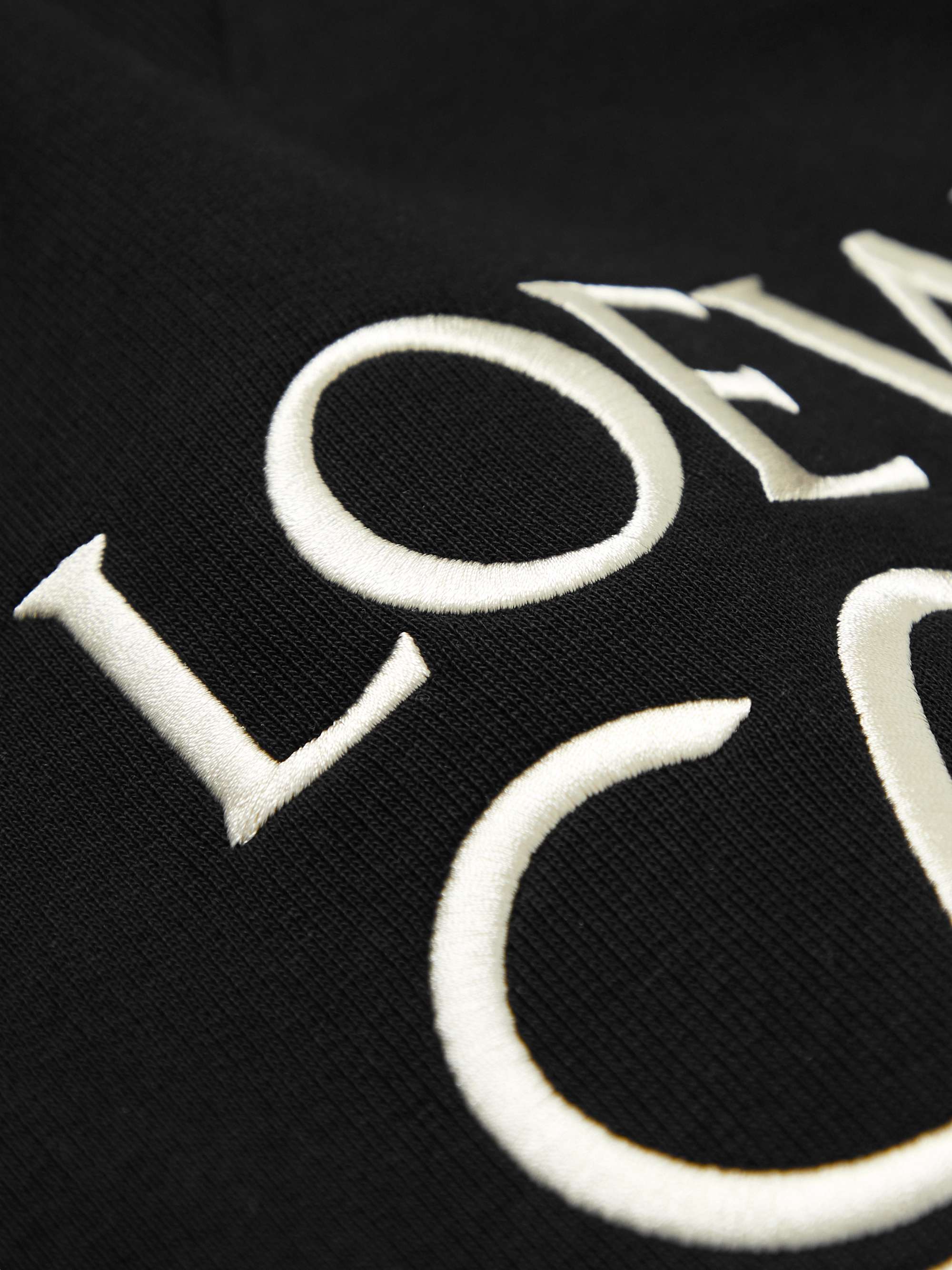 LOEWE Logo-Embroidered Cotton-Jersey Sweatshirt