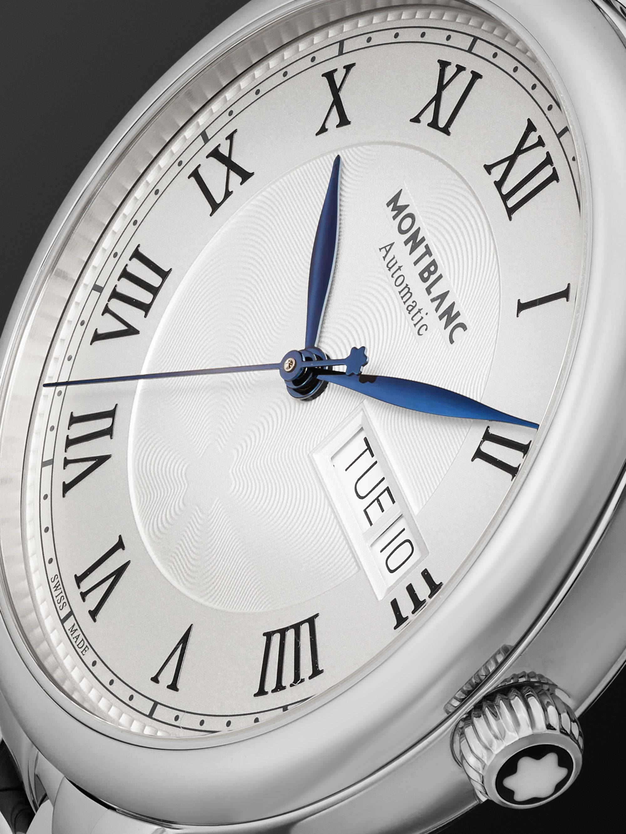 MONTBLANC Star Legacy Automatic Date 39mm Stainless Steel Watch, Ref. No. 128687