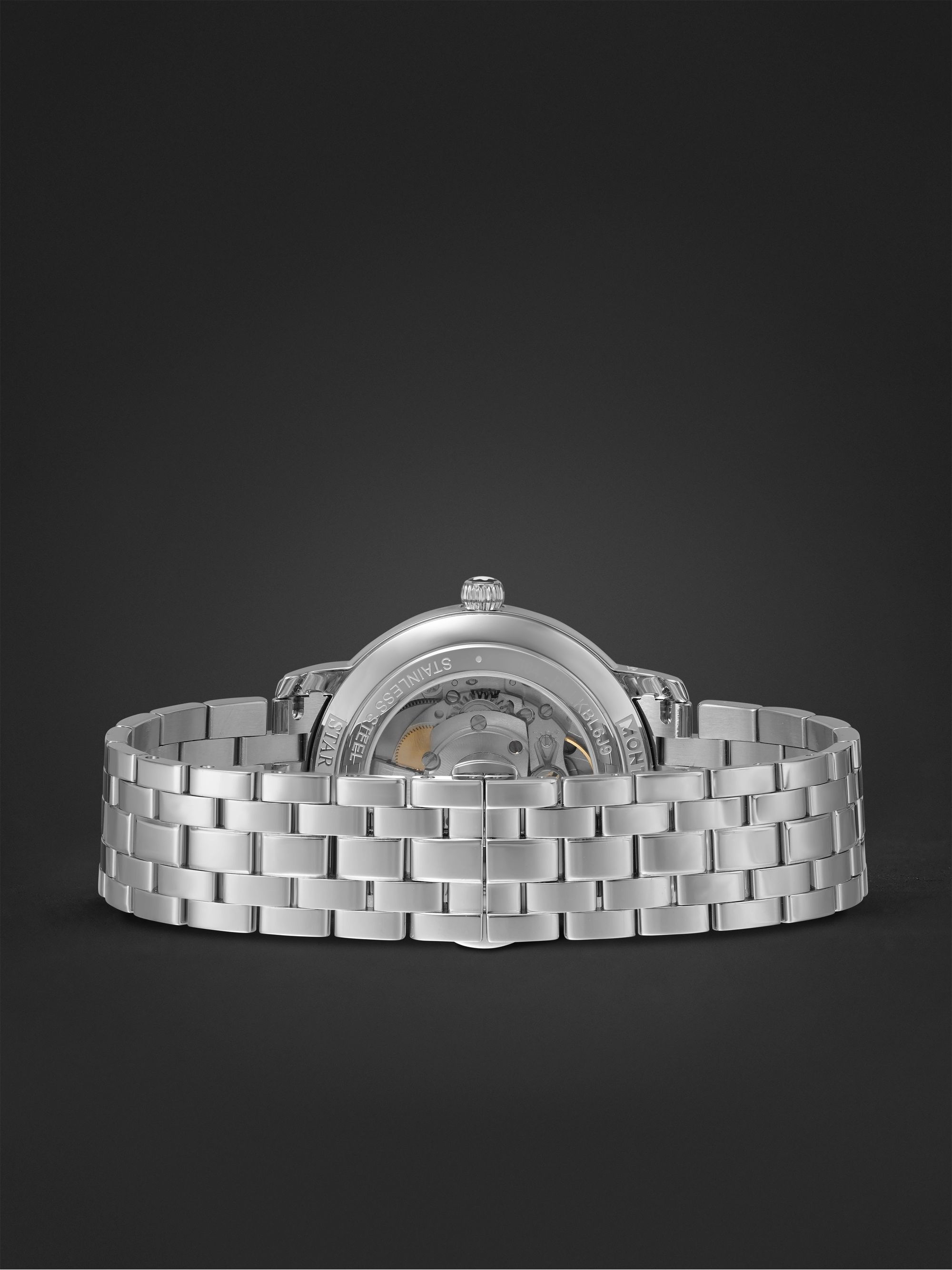 MONTBLANC Star Legacy Automatic Date 39mm Stainless Steel Watch, Ref. No. 128687