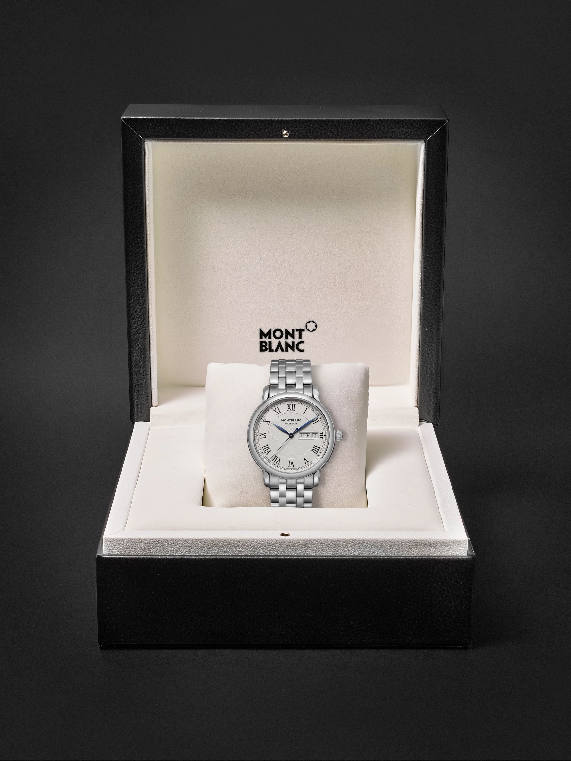 MONTBLANC Star Legacy Automatic Date 39mm Stainless Steel Watch, Ref. No. 128687