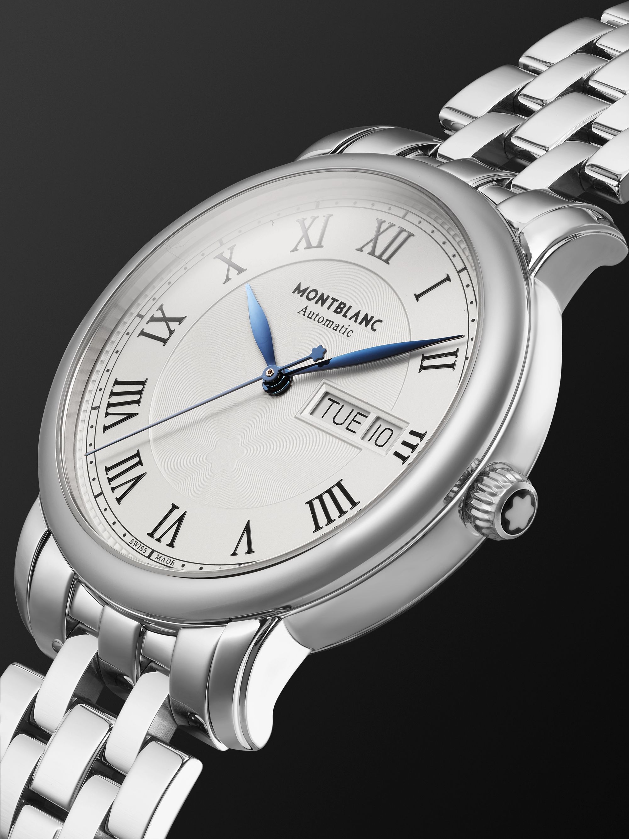MONTBLANC Star Legacy Automatic Date 39mm Stainless Steel Watch, Ref. No. 128687