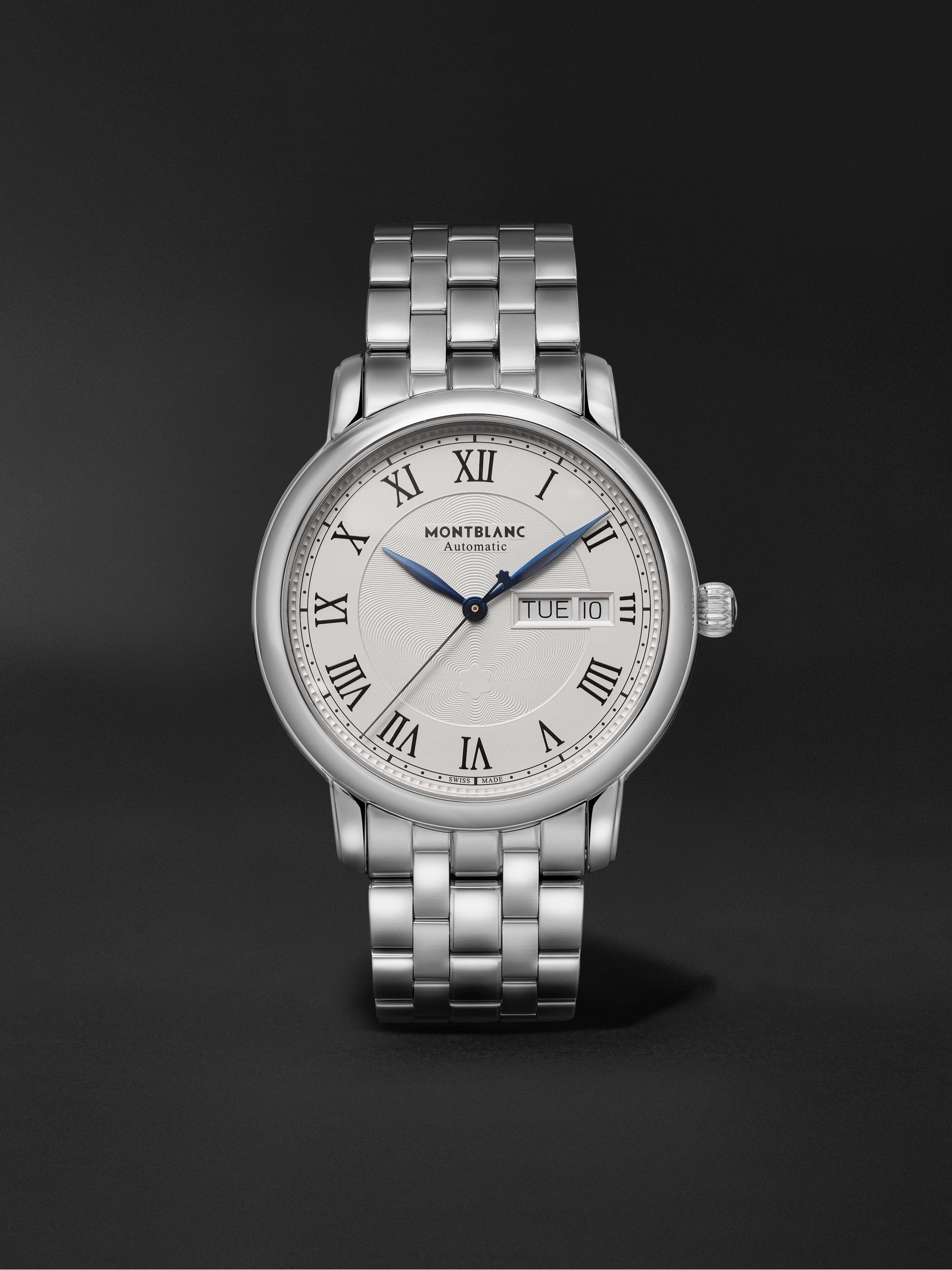 MONTBLANC Star Legacy Automatic Date 39mm Stainless Steel Watch, Ref. No. 128687