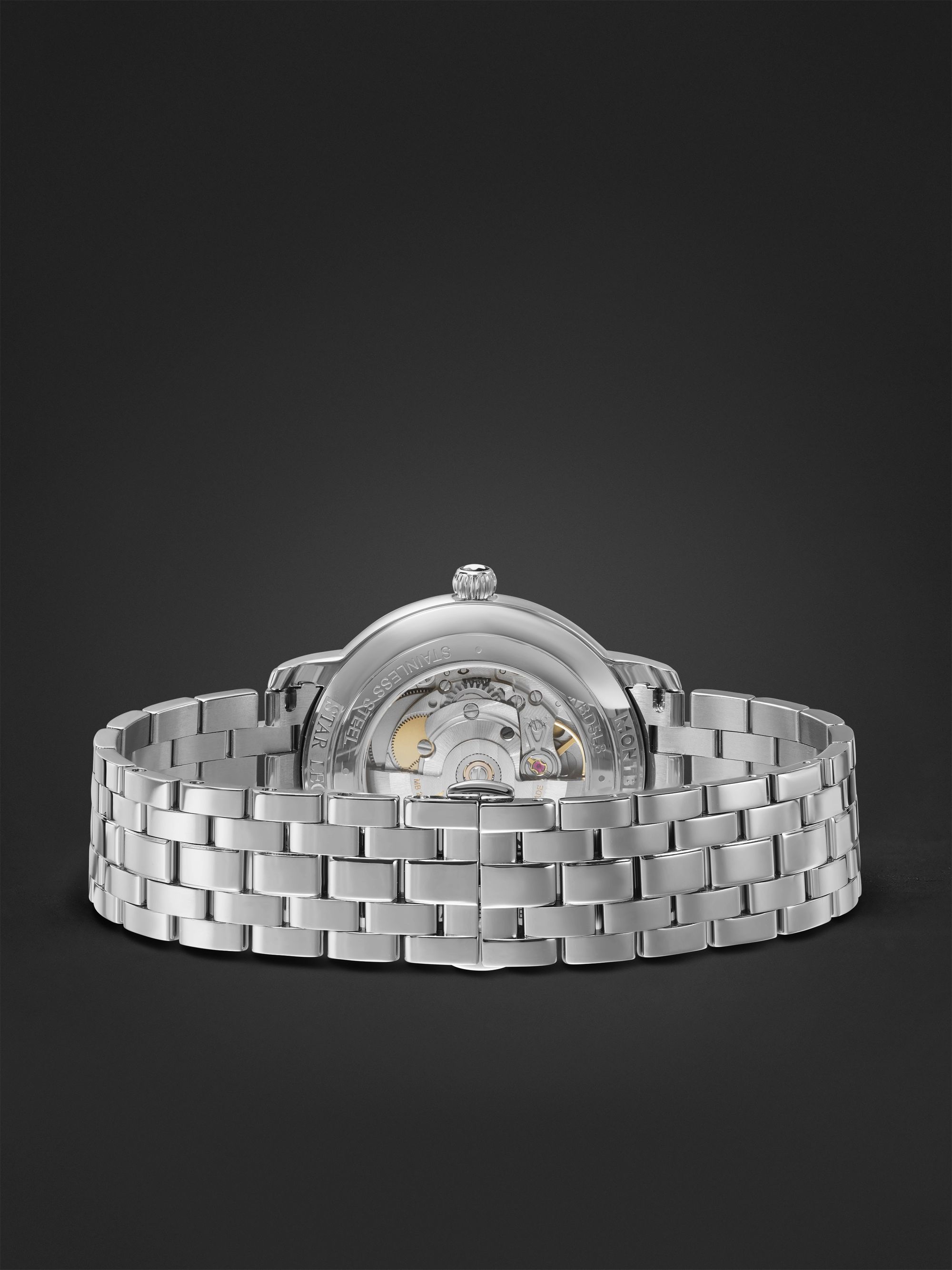 MONTBLANC Star Legacy Automatic Date 39mm Stainless Steel Watch, Ref. No. 128685