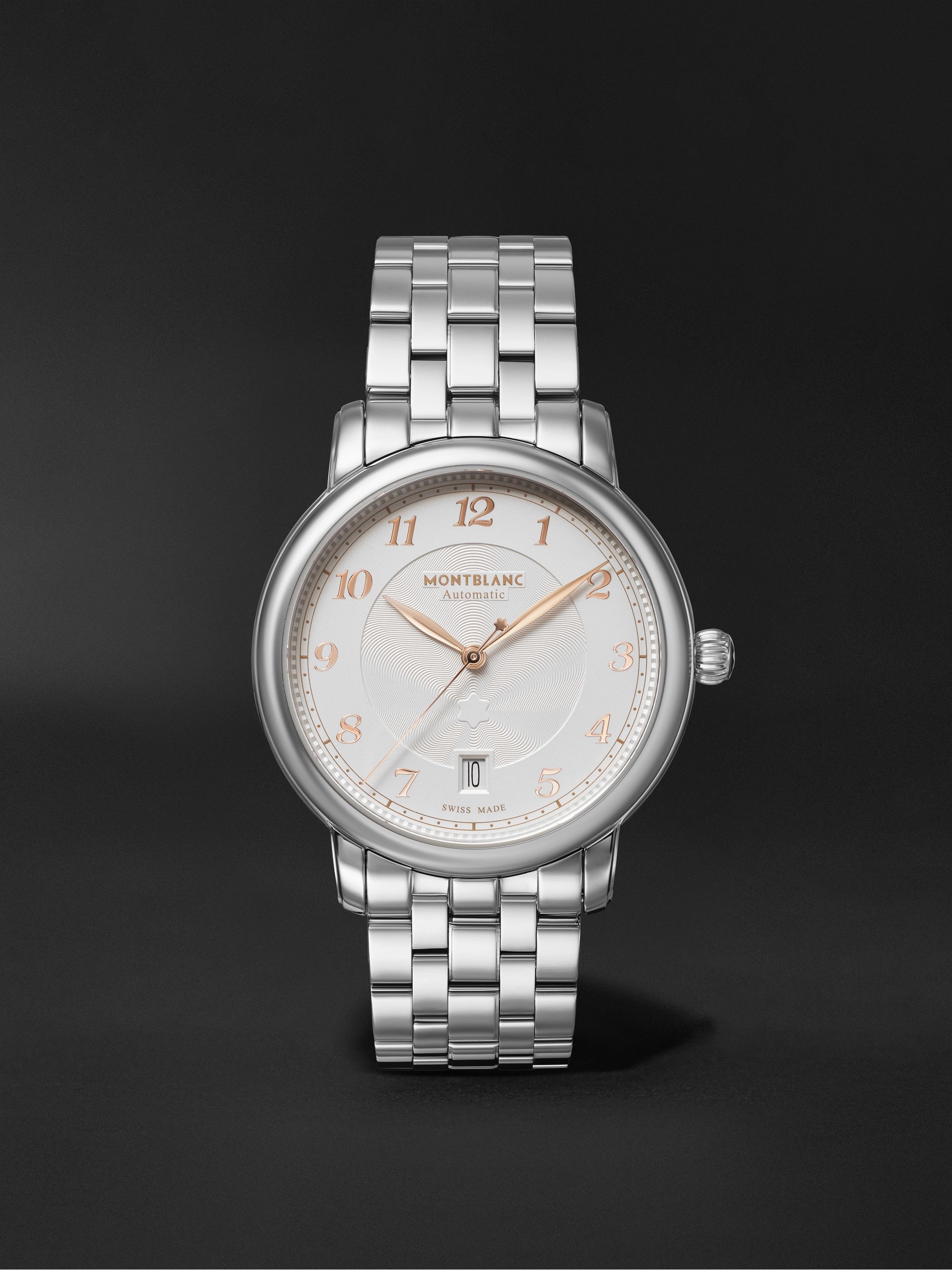 MONTBLANC Star Legacy Automatic Date 39mm Stainless Steel Watch, Ref. No. 128685